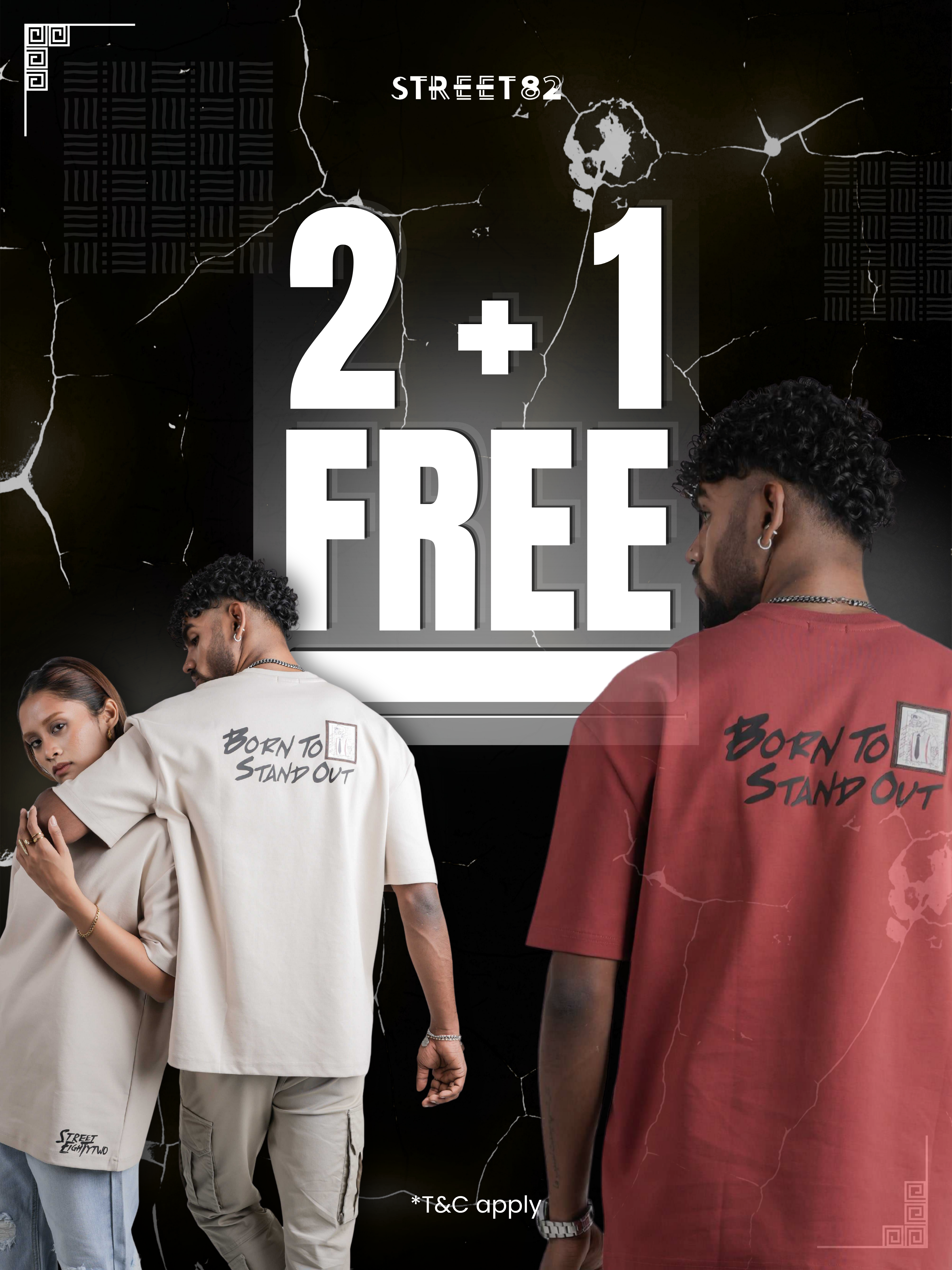 Buy 2 Get 1 FREE – STREET82