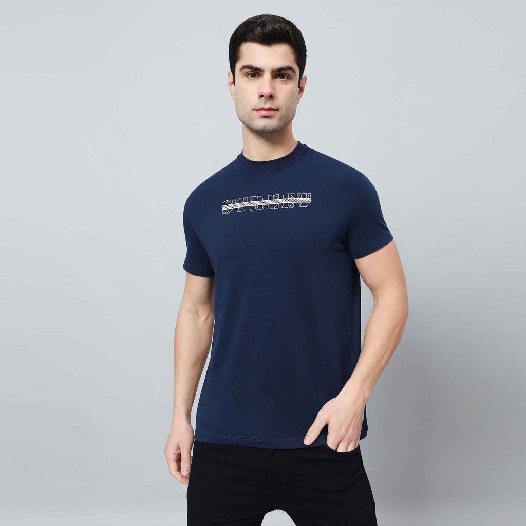 Plain Crew Neck Essential Regular Tshirt Silicon Matte High Build Prin ...