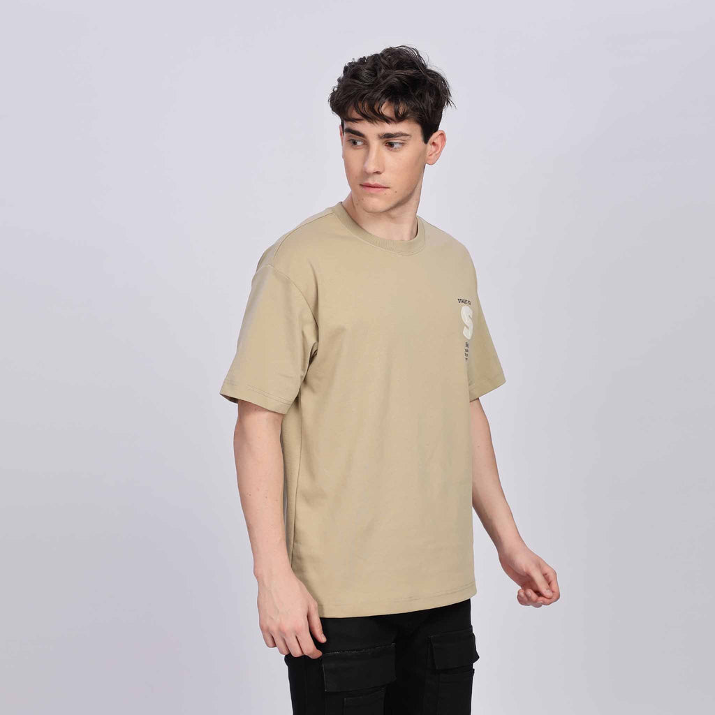 Unisex Applique Detailed Oversize T-shirt