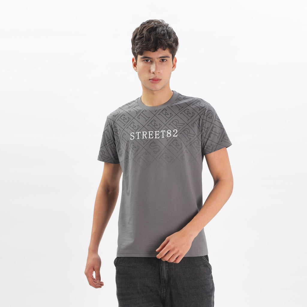 Regular Fit Bold Street82 Statement Crew Neck T-shirt