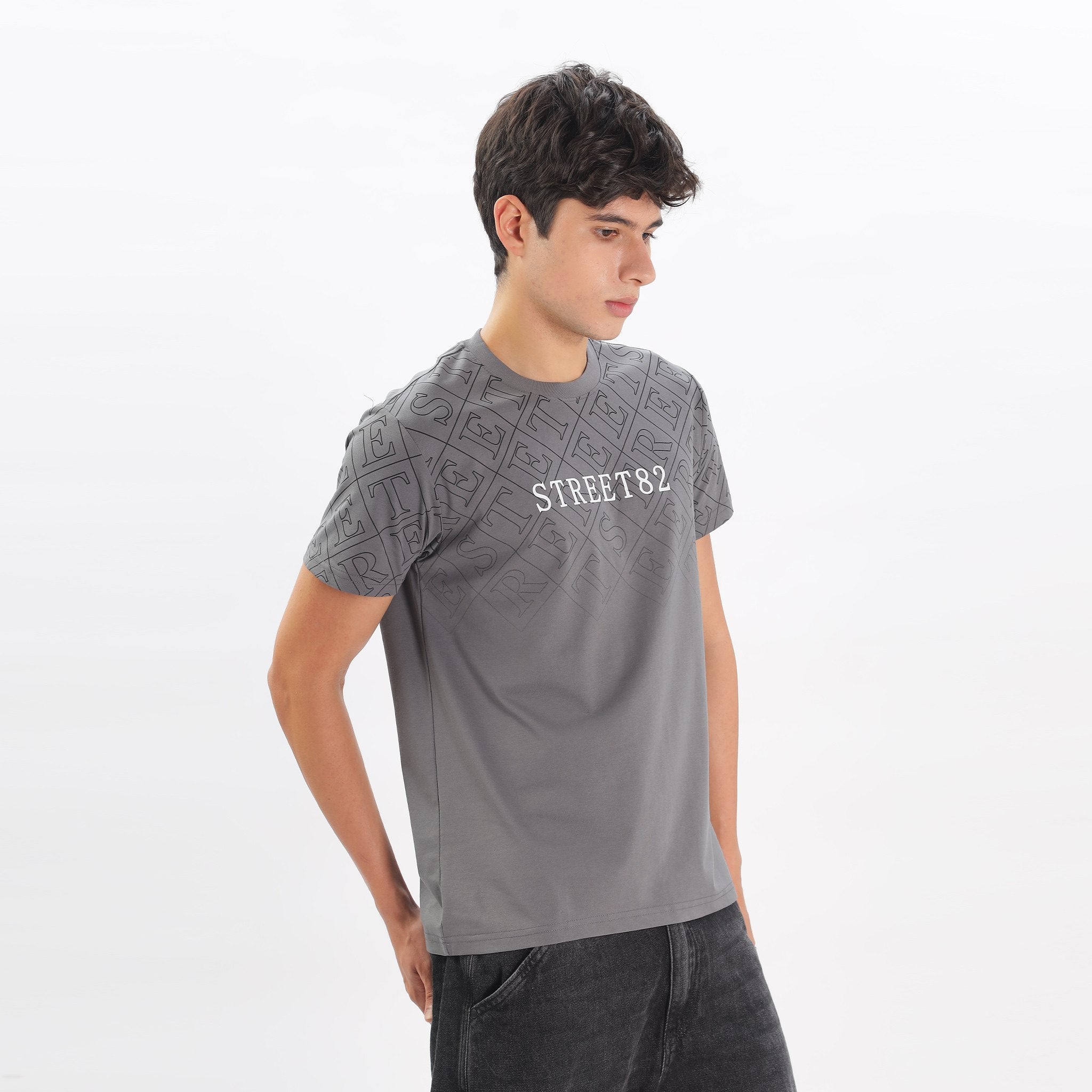 Regular Fit Bold Street82 Statement Crew Neck T-shirt