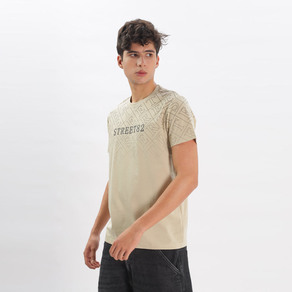 Regular Fit Bold Street82 Statement Crew Neck T-shirt