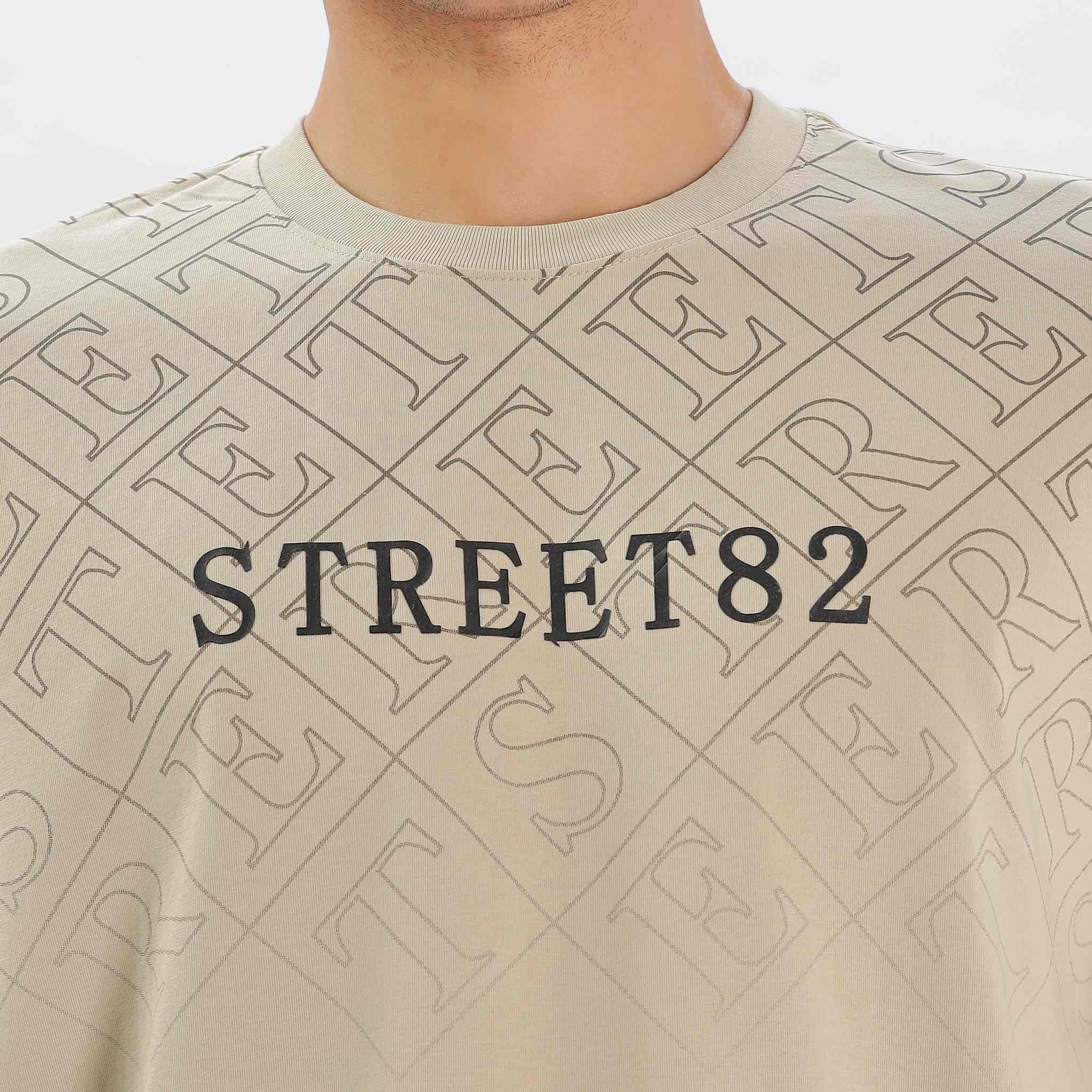Regular Fit Bold Street82 Statement Crew Neck T-shirt