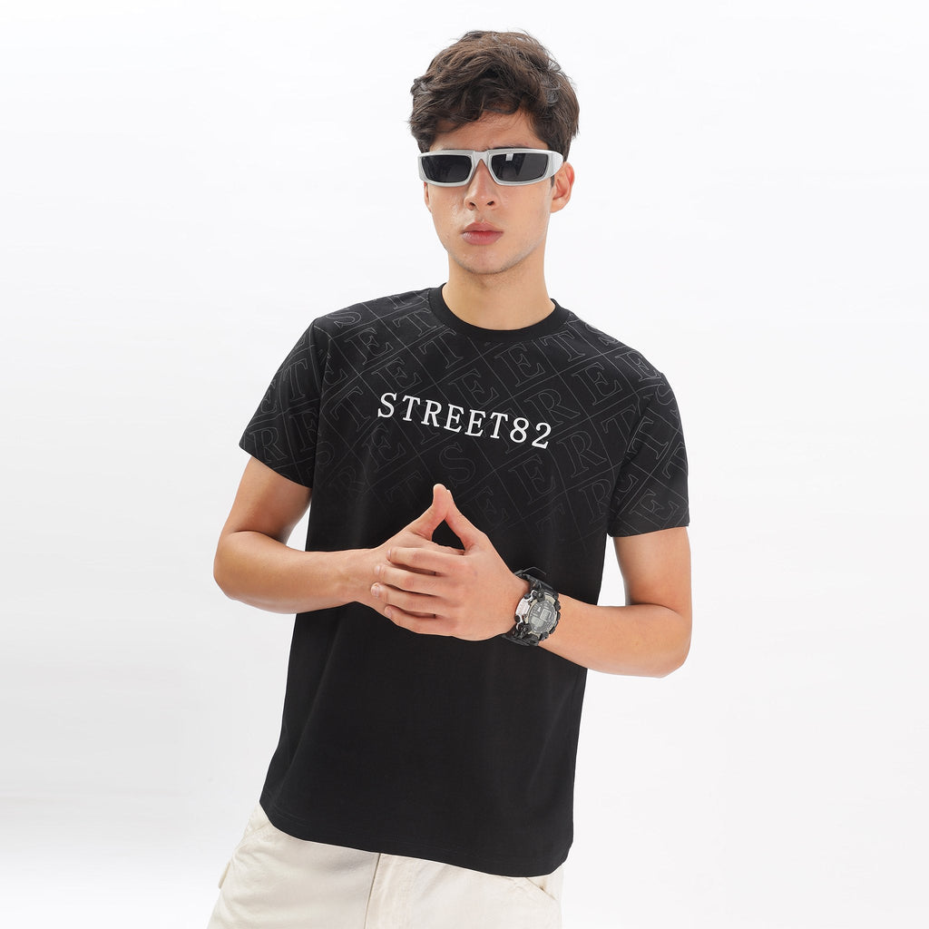 Regular Fit Bold Street82 Statement Crew Neck T-shirt