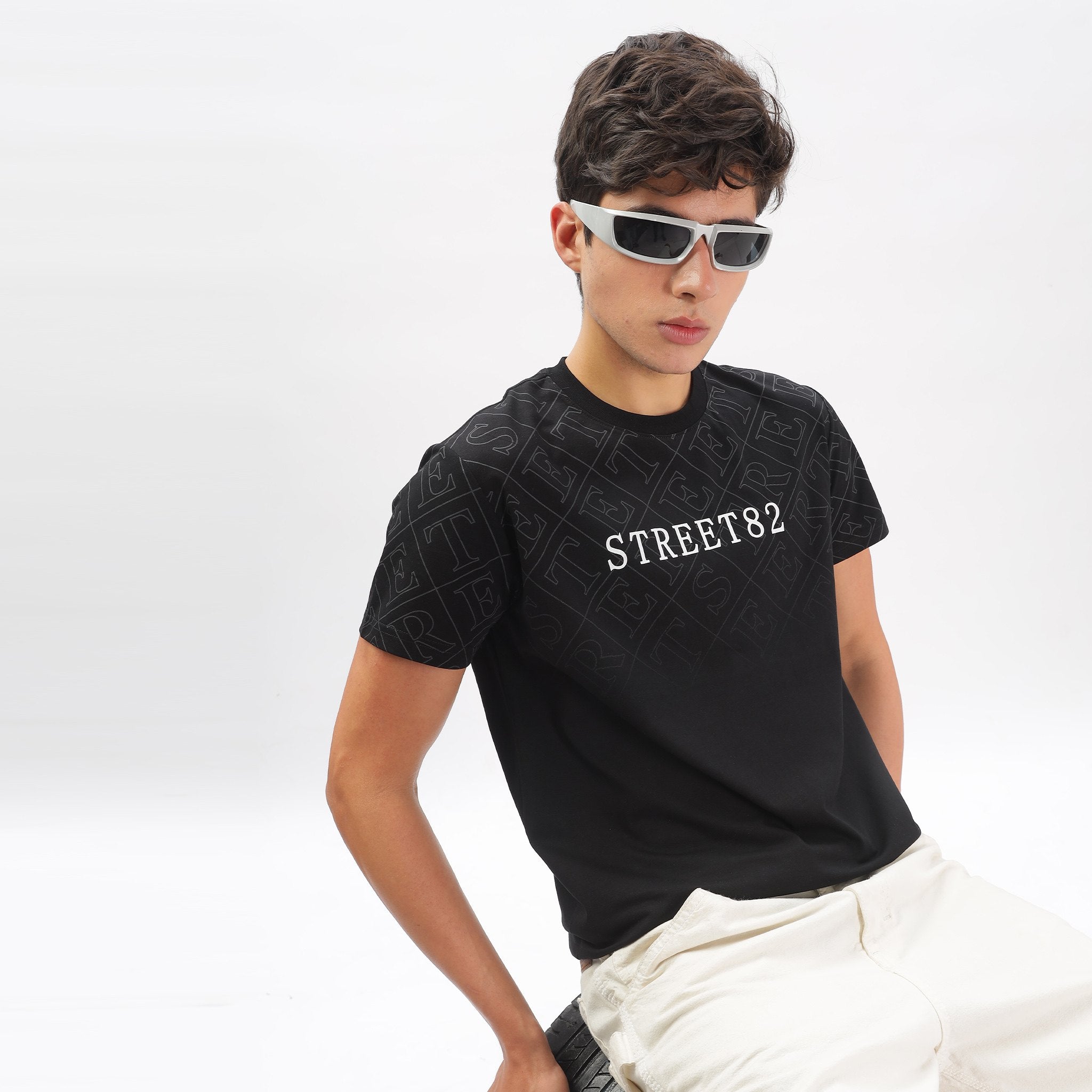 Regular Fit Bold Street82 Statement Crew Neck T-shirt