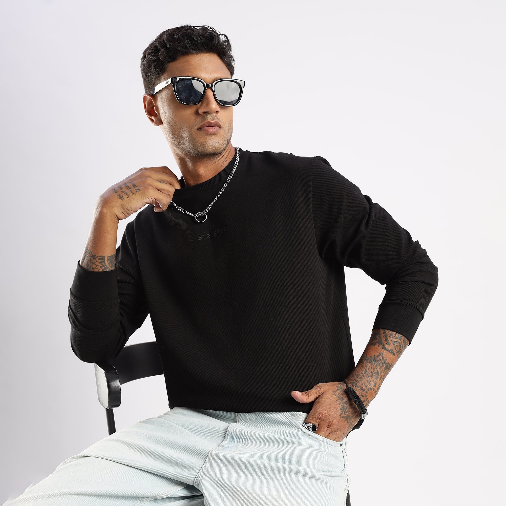 Slate long sleeve Tshirt