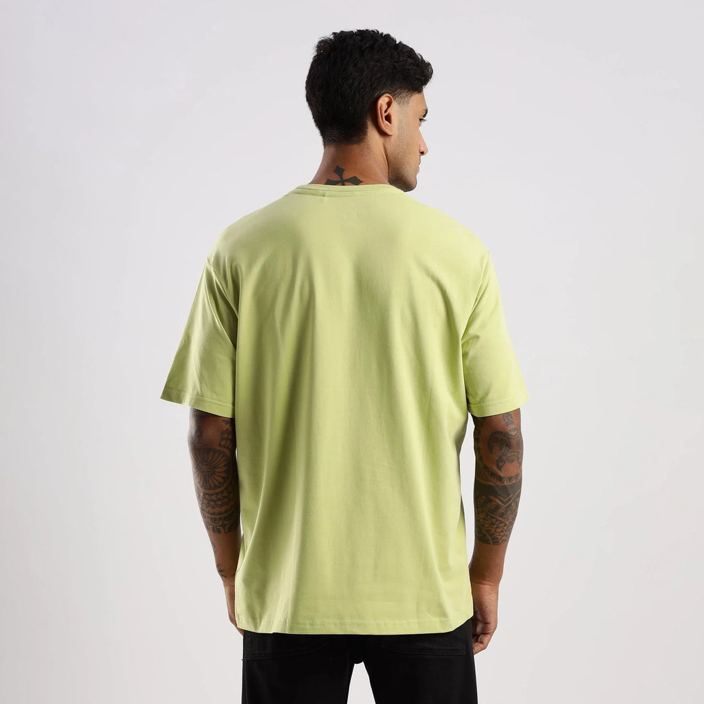 Plain Taragon Oversized essential t-shirt