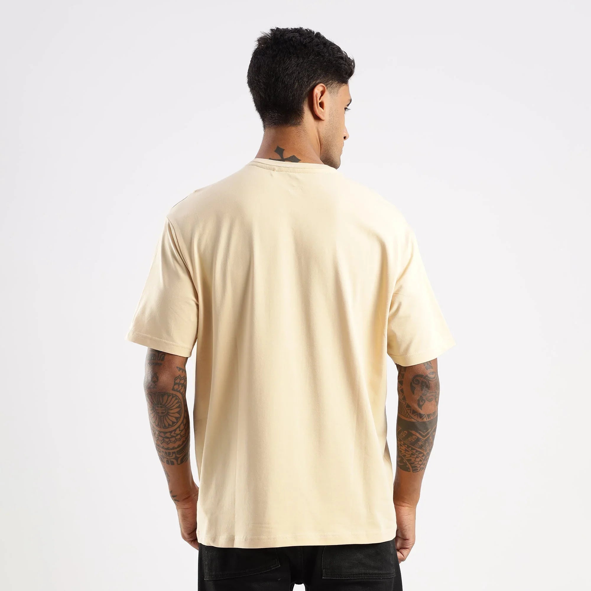 Plain Pebble Oversized essential t-shirt