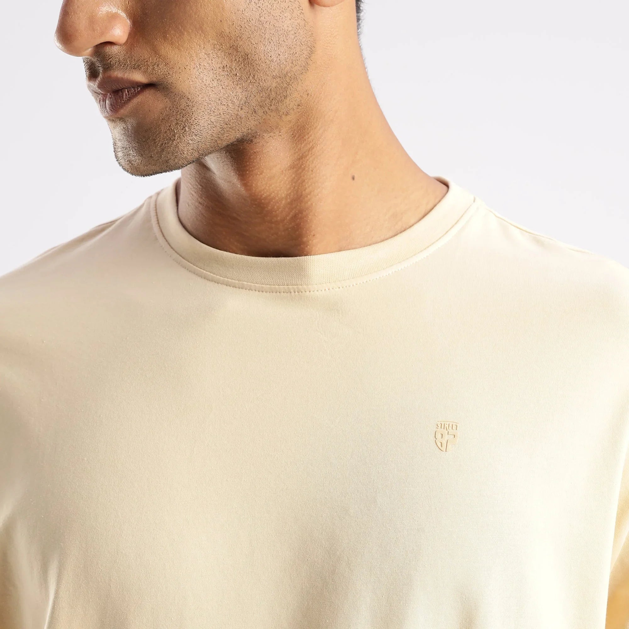 Plain Pebble Oversized essential t-shirt