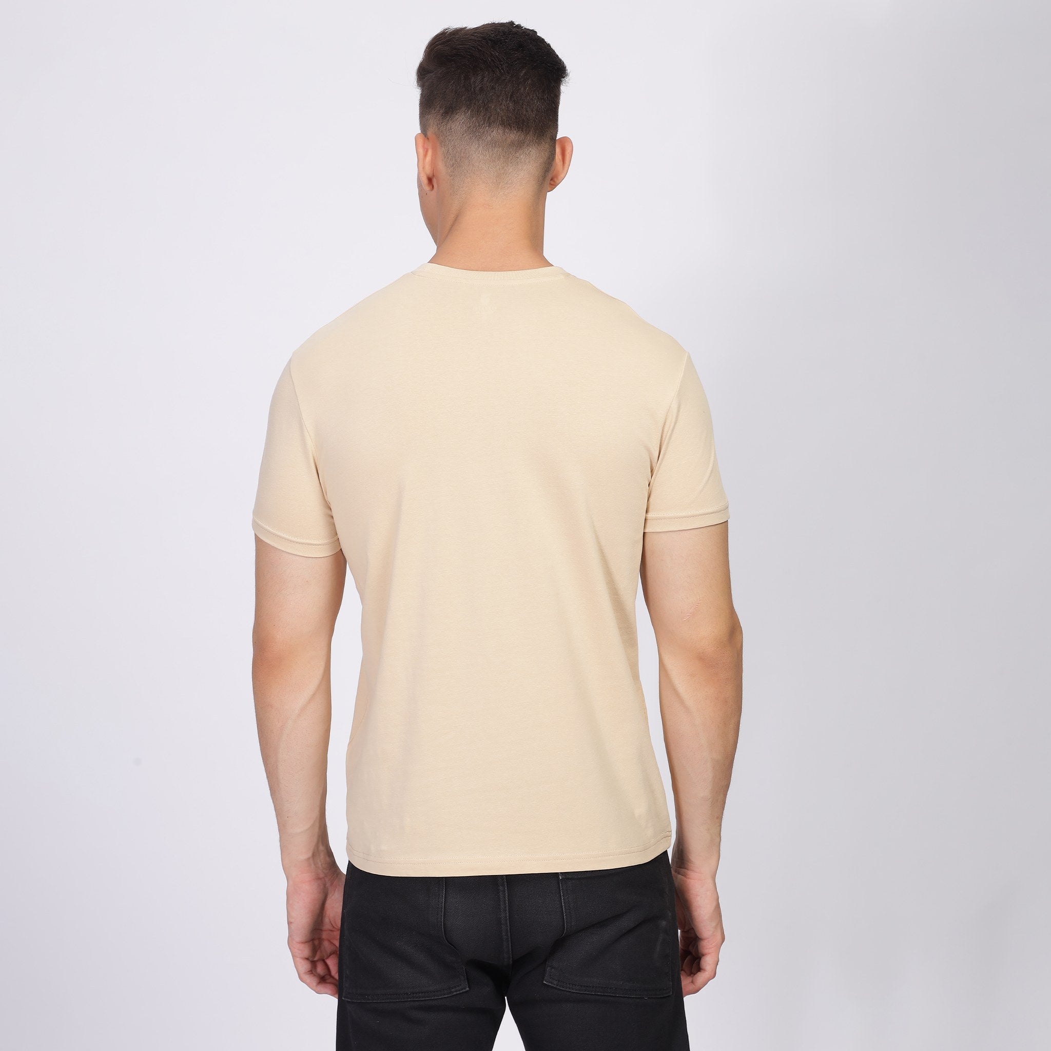 Mens Regular Fit Crew Neck T-shirt