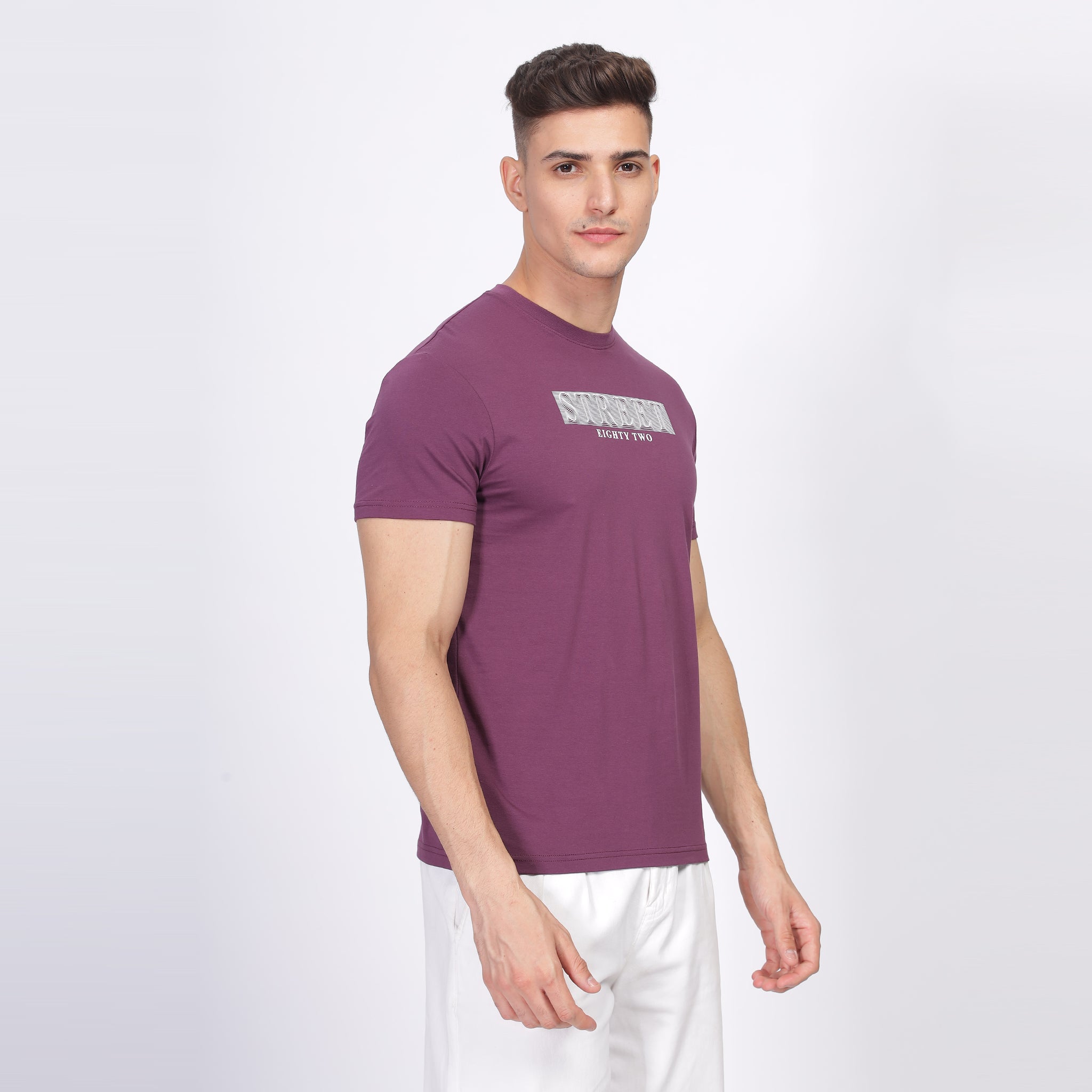 Mens Regular Fit Crew Neck T-shirt