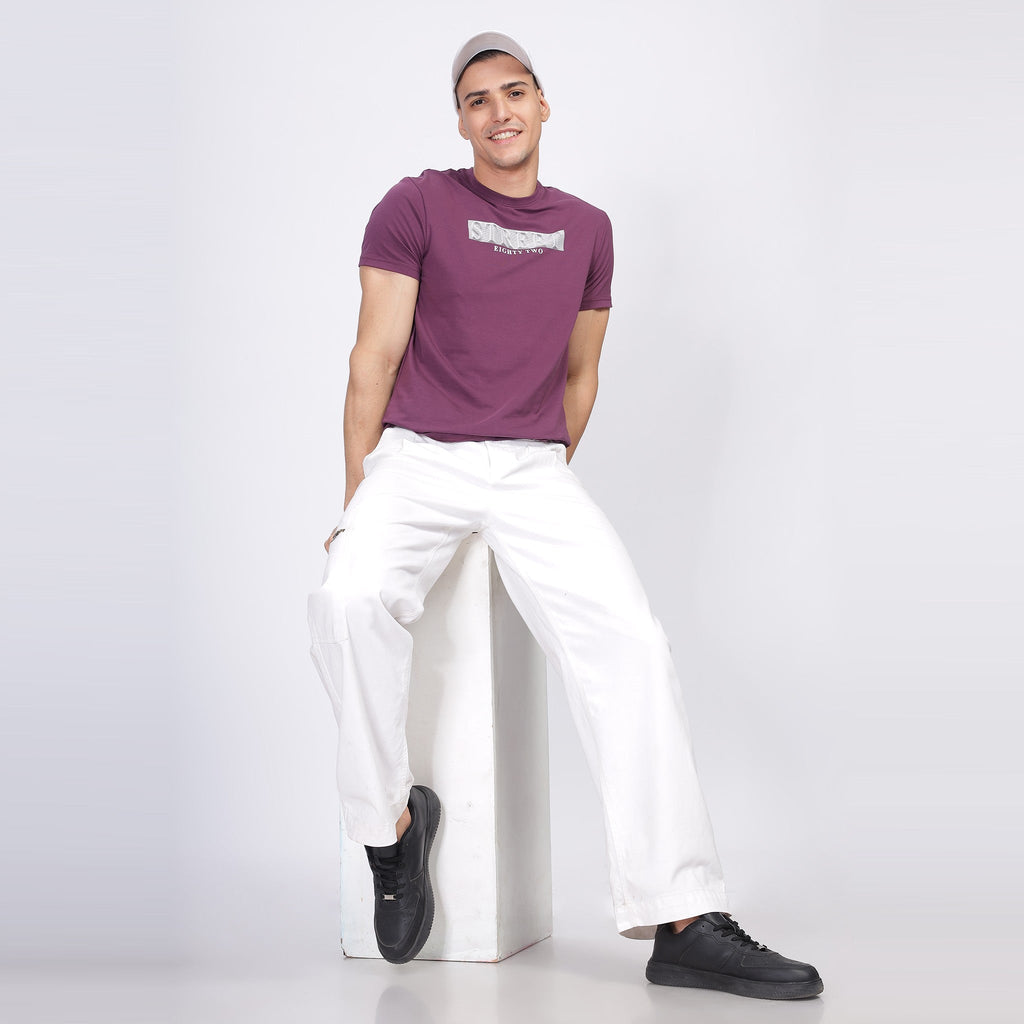 Mens Regular Fit Crew Neck T-shirt