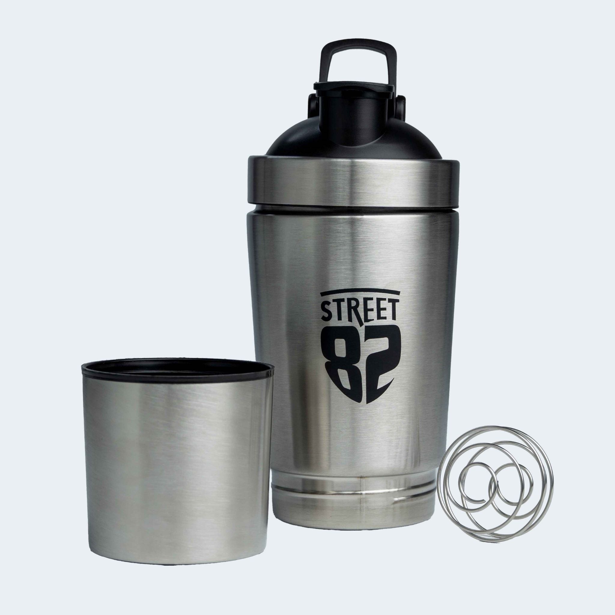 Stainless Steel Protein Shaker Bottle (600ml)