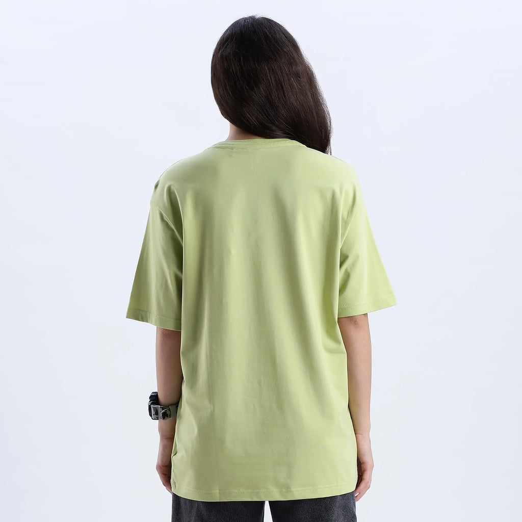 Plain Taragon Oversized essential t-shirt