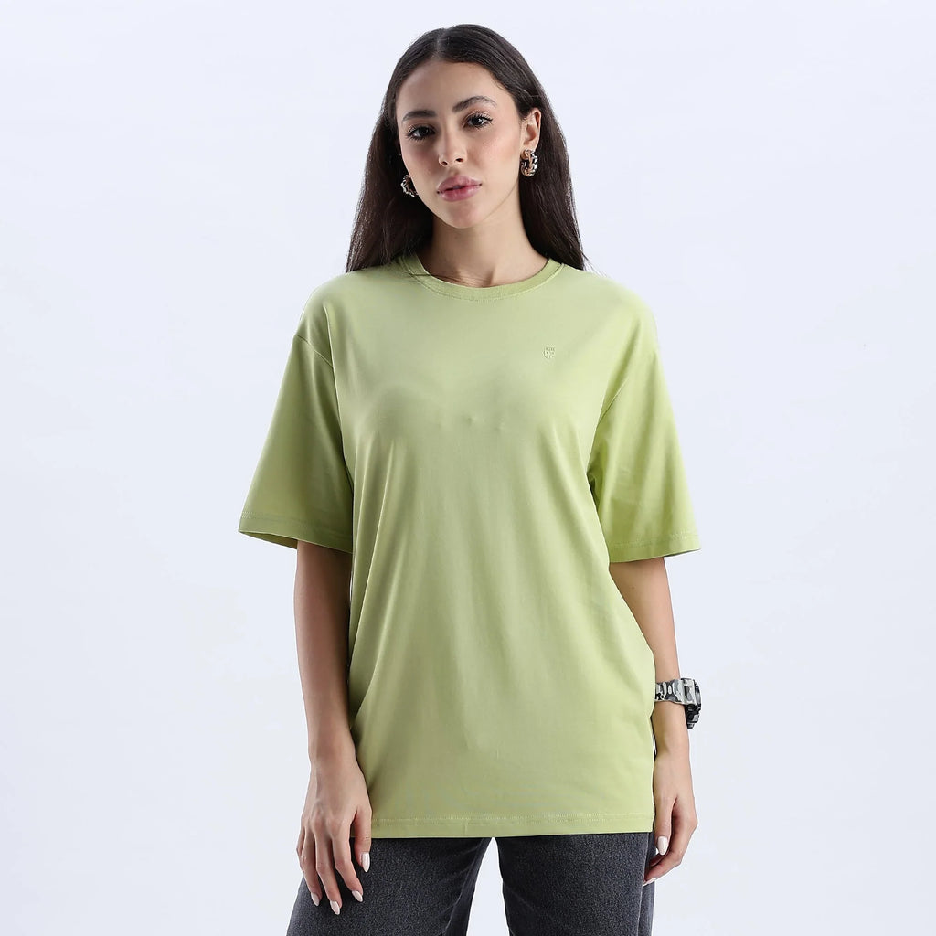 Plain Taragon Oversized essential t-shirt