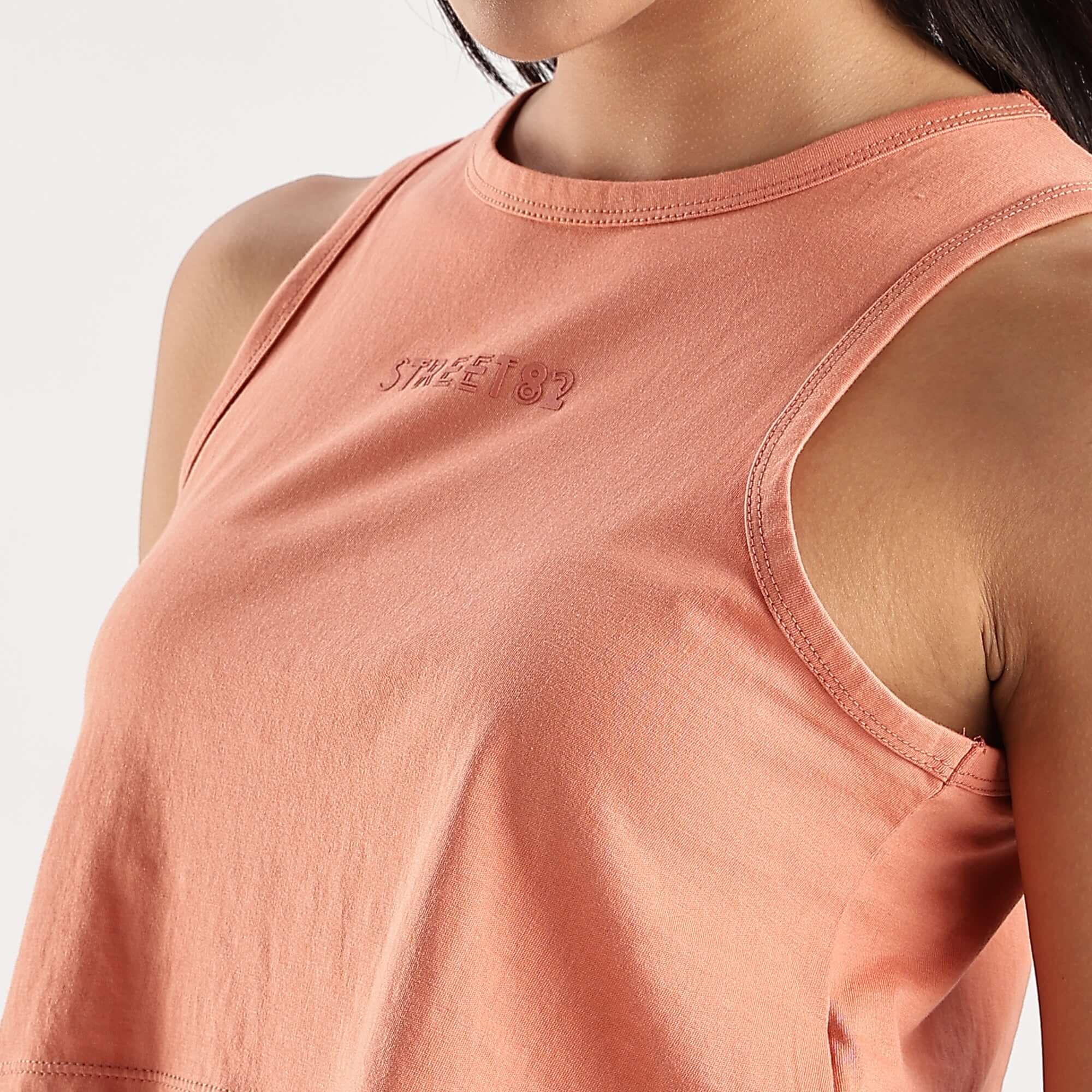 Womens crop tank