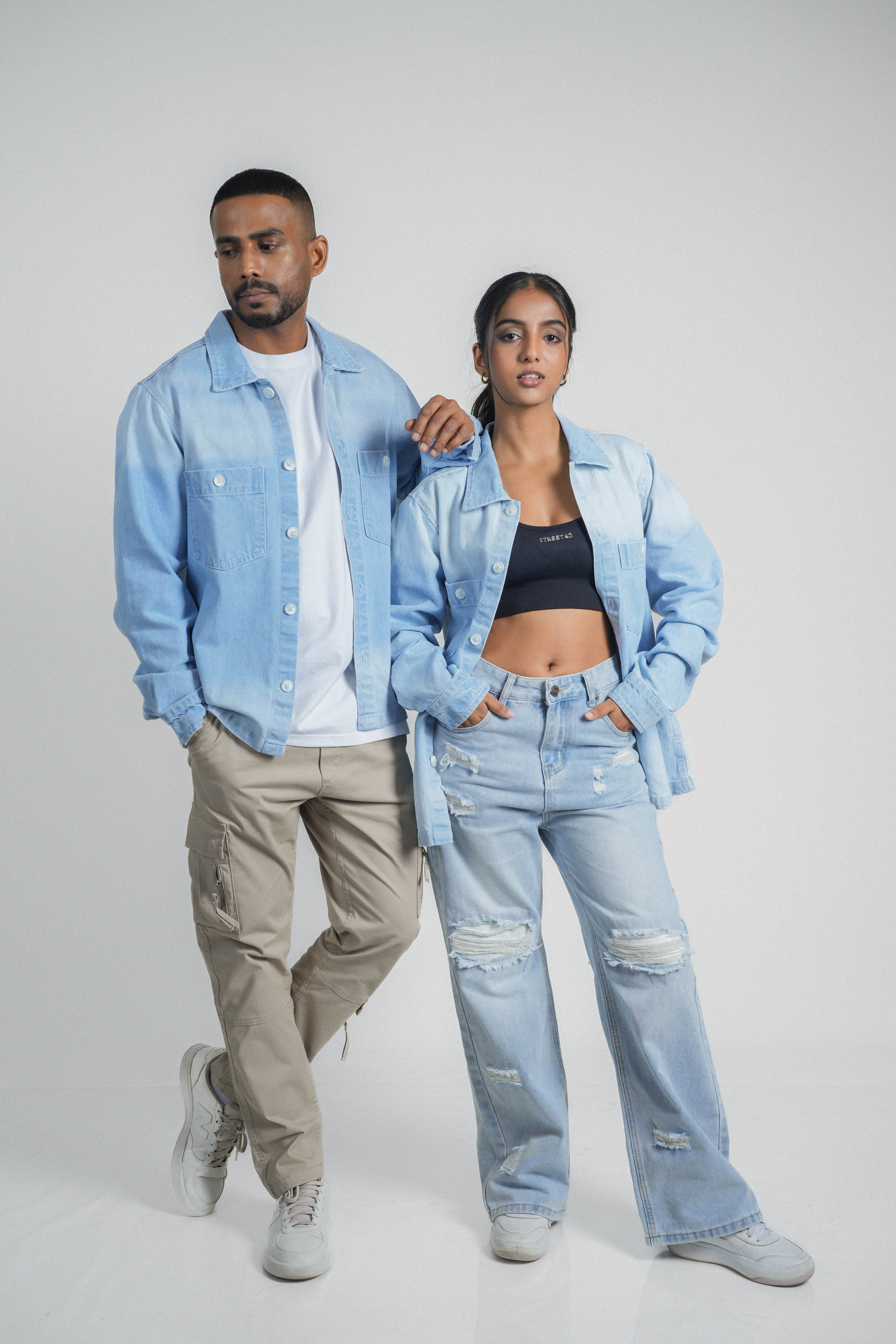 Oversized Denim Jacket – STREET82