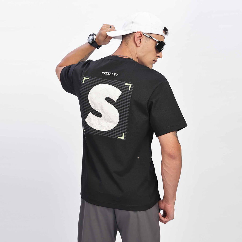 Unisex Applique Detailed Oversize T-shirt