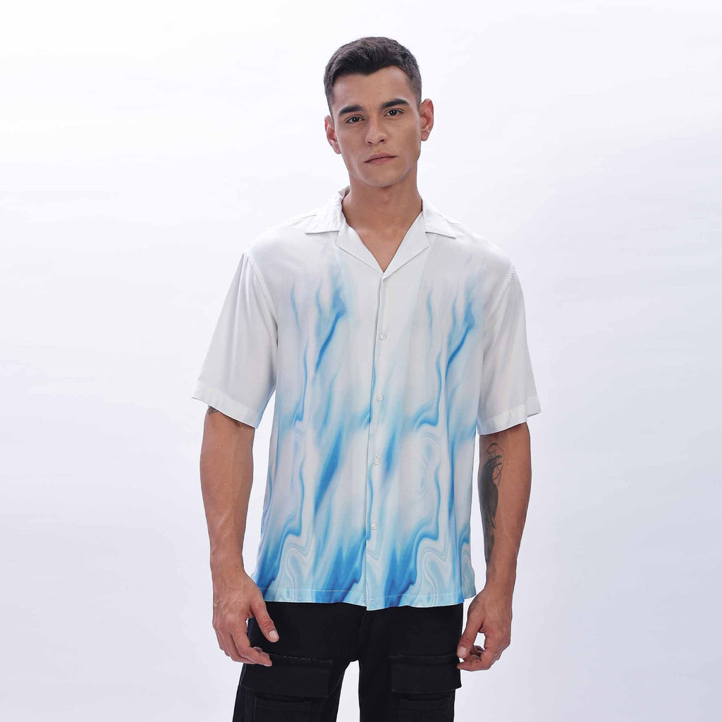 Summer Beach Style Casual Trend Printed shirt