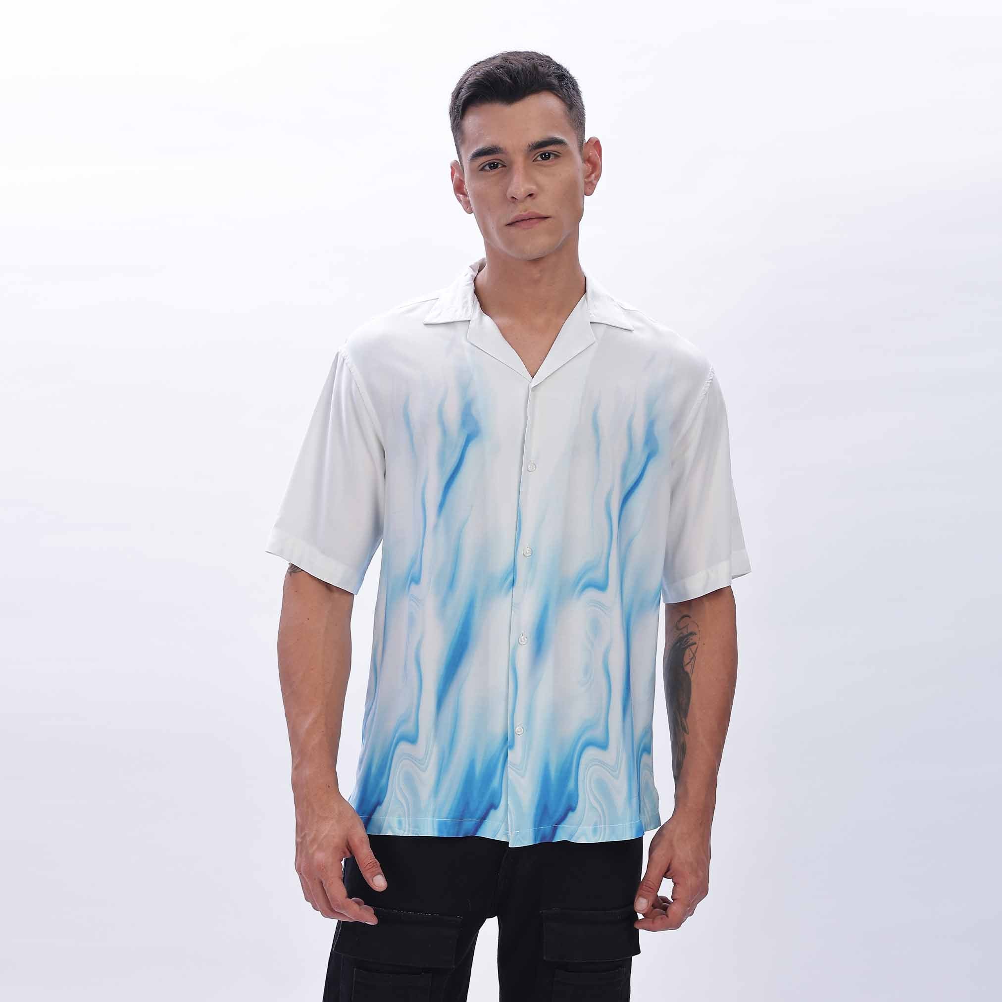 Summer Beach Style Casual Trend Printed shirt