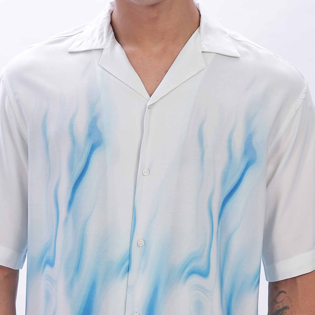 Summer Beach Style Casual Trend Printed shirt