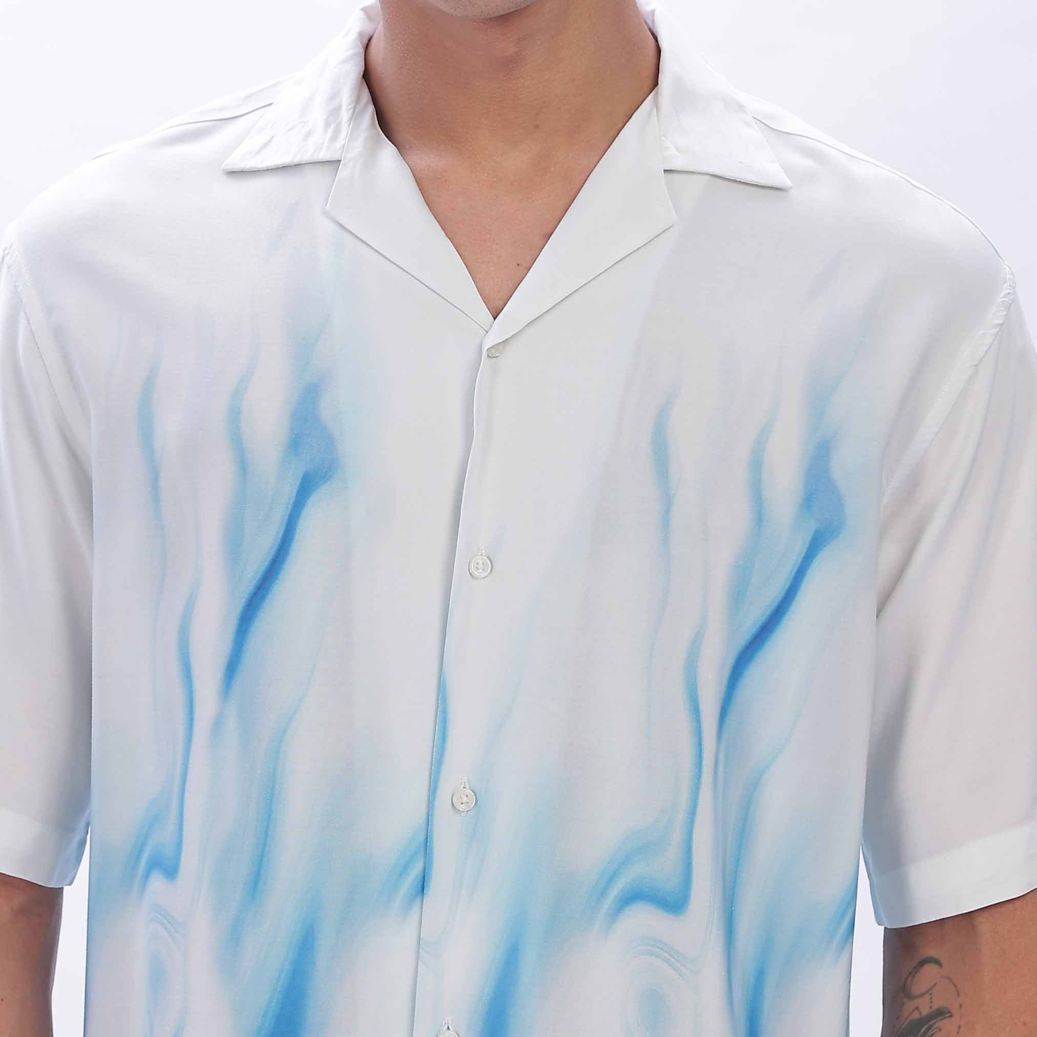 Summer Beach Style Casual Trend Printed shirt