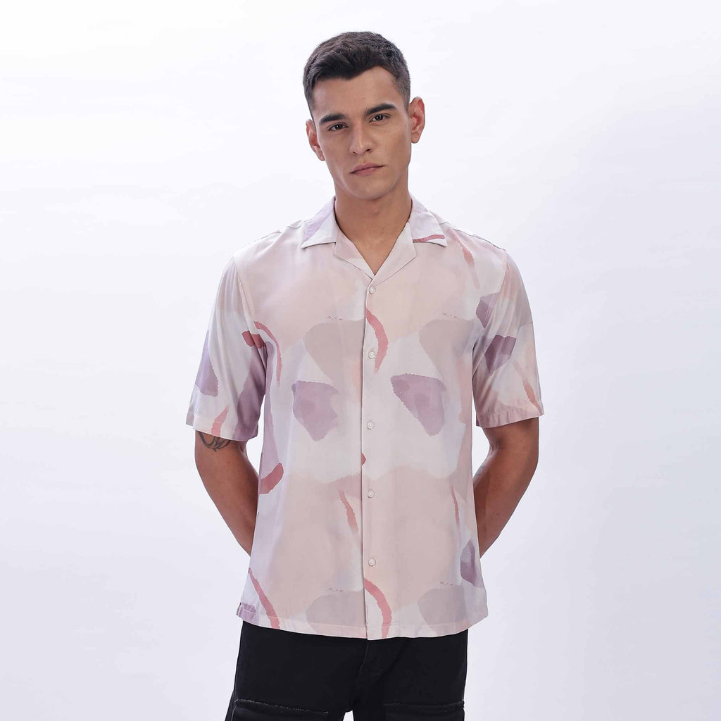 Printed Relaxed Fit Casual Shirt for men