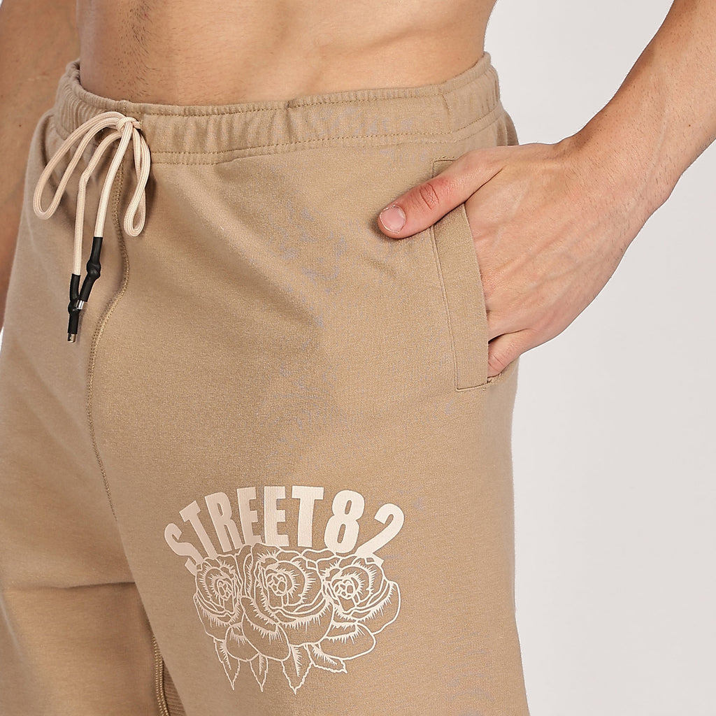 Relaxed Fit Gathered Hem Jogger