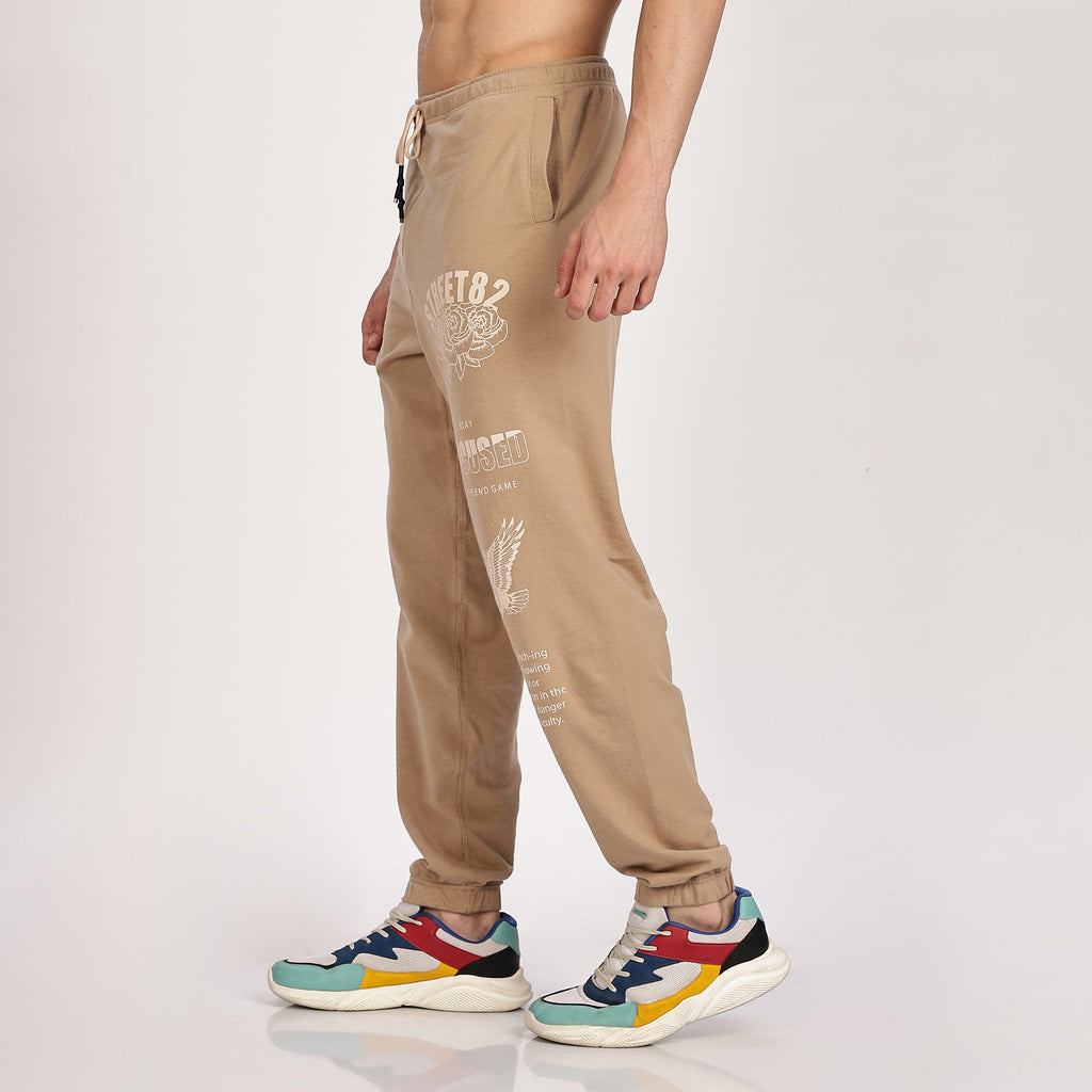 Relaxed Fit Gathered Hem Jogger