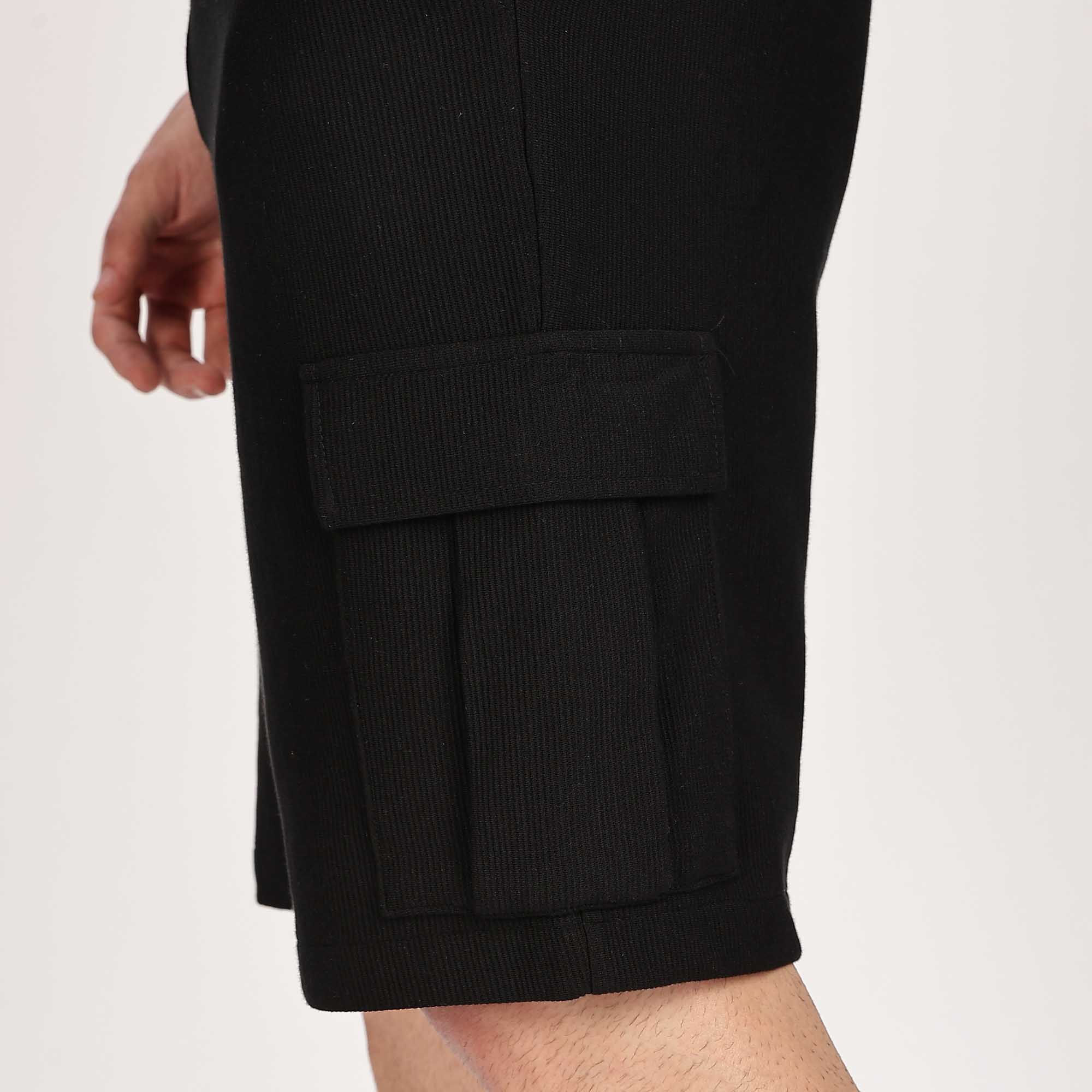 Co-Ord Set -Drawstring Cargo Shorts