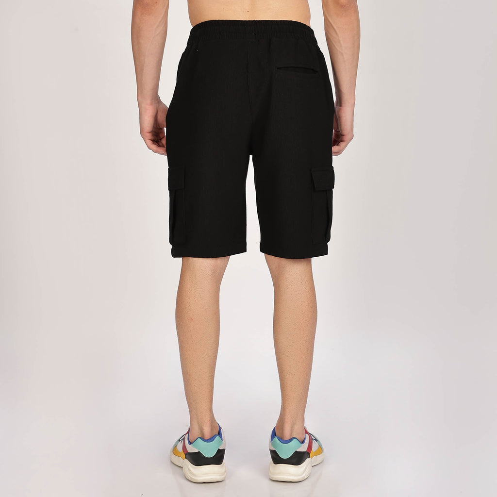 Co-Ord Set -Drawstring Cargo Shorts
