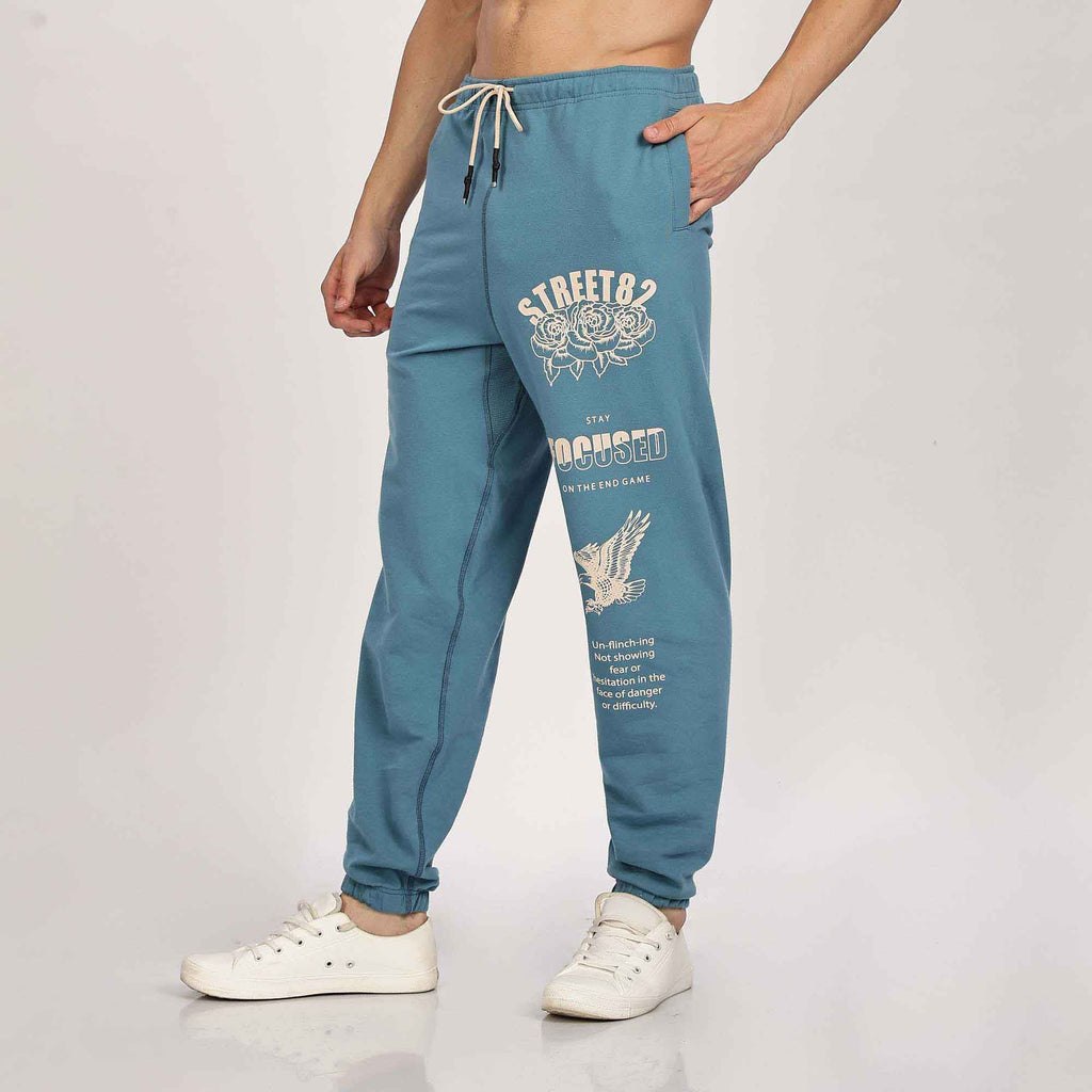 Relaxed Fit Gathered Hem Jogger