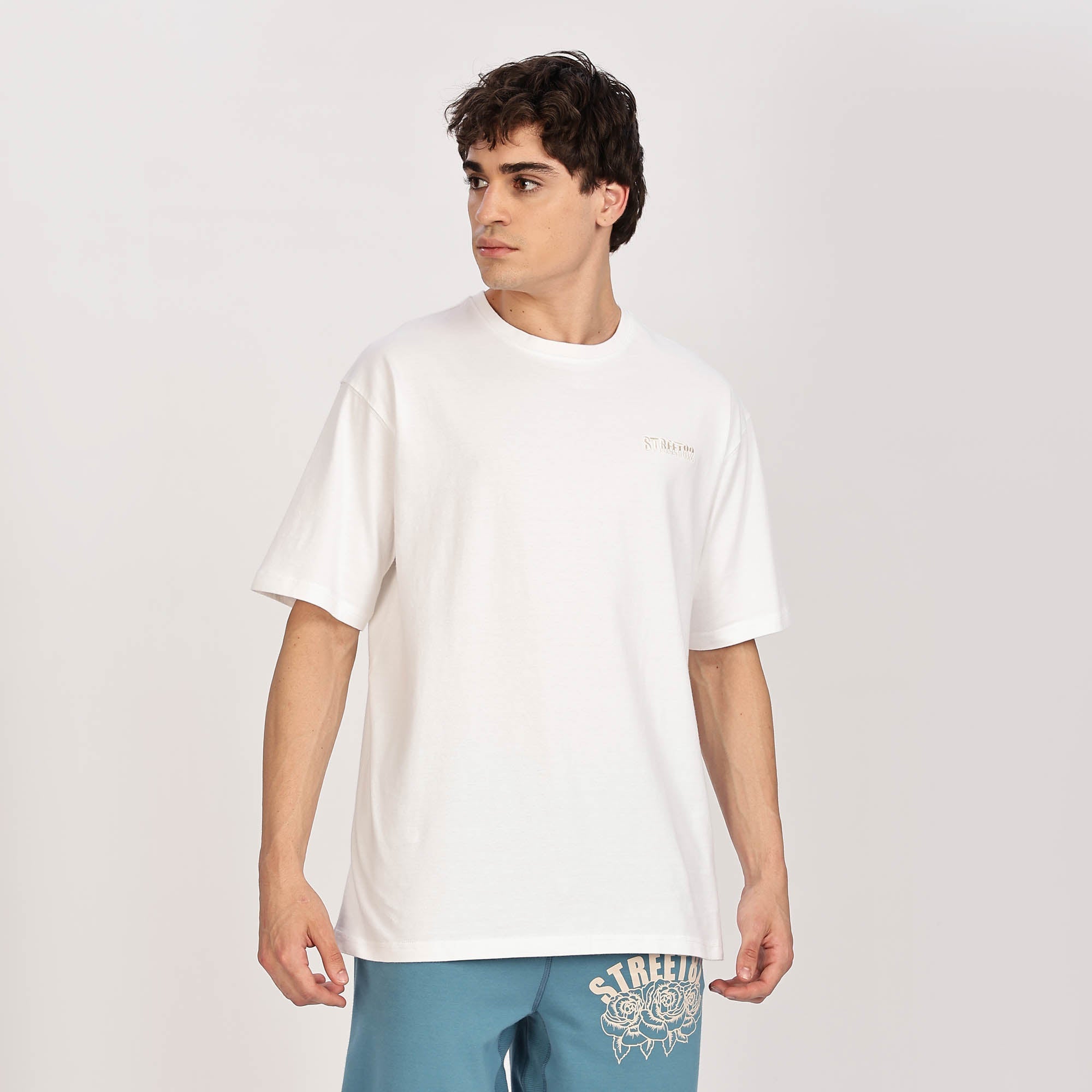 Unisex Embroidery Logo  T -shirt