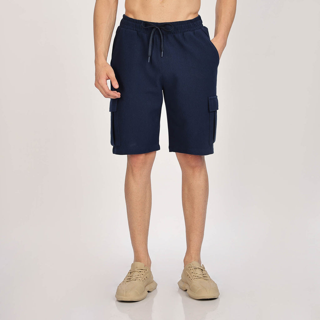 Co-Ord Set -Drawstring Cargo Shorts