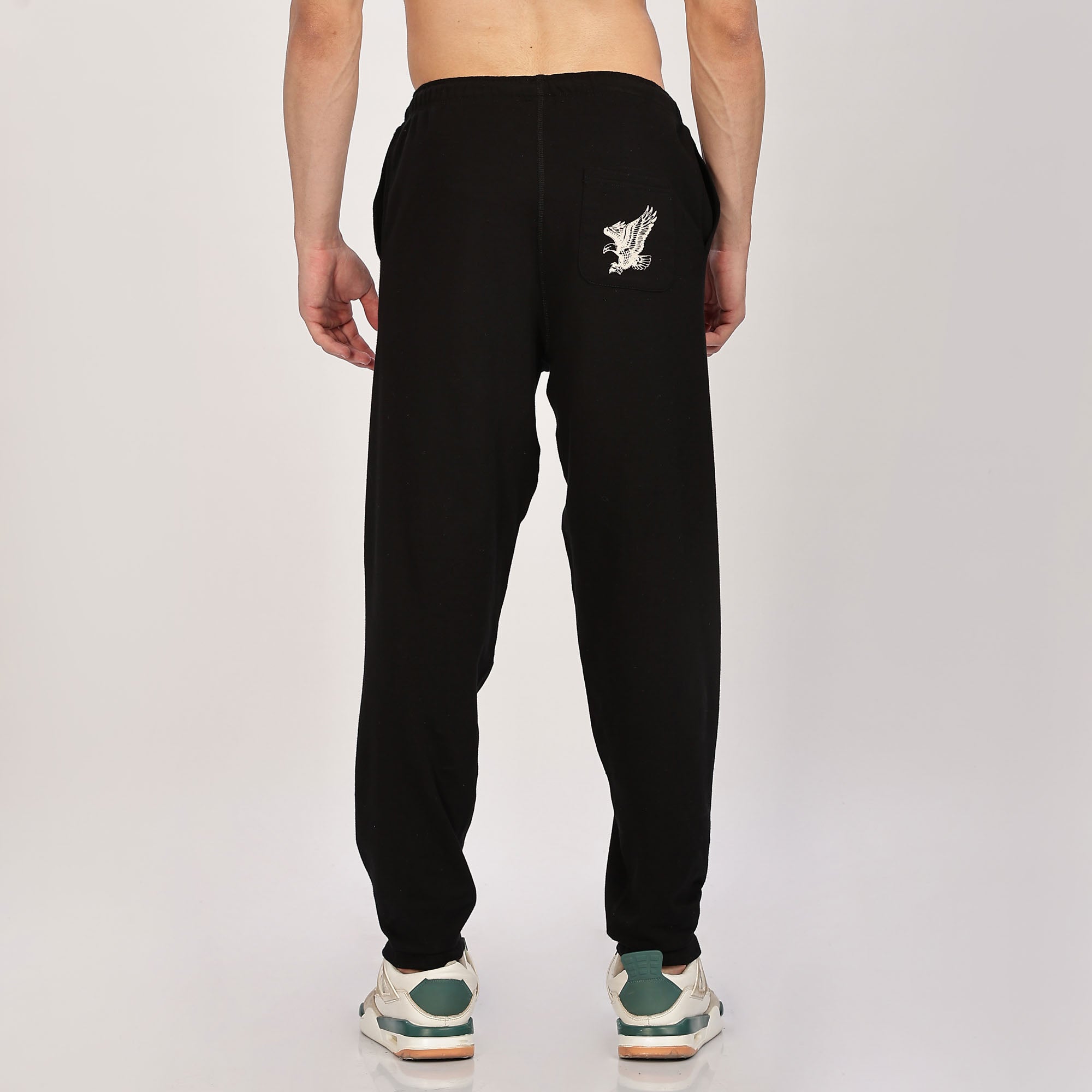 Relaxed Fit Gathered Hem Jogger