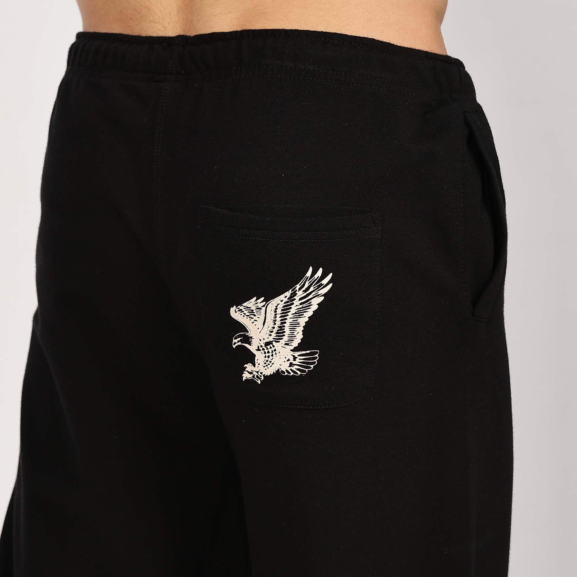 Relaxed Fit Gathered Hem Jogger