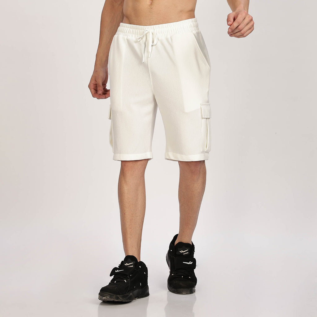 Co-Ord Set -Drawstring Cargo Shorts