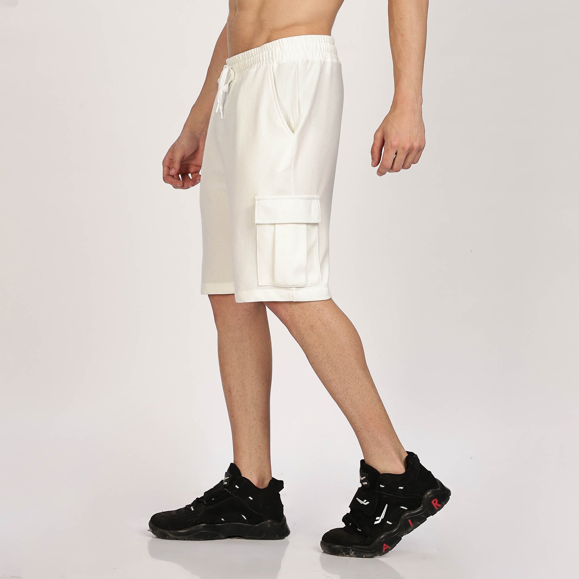 Co-Ord Set -Drawstring Cargo Shorts