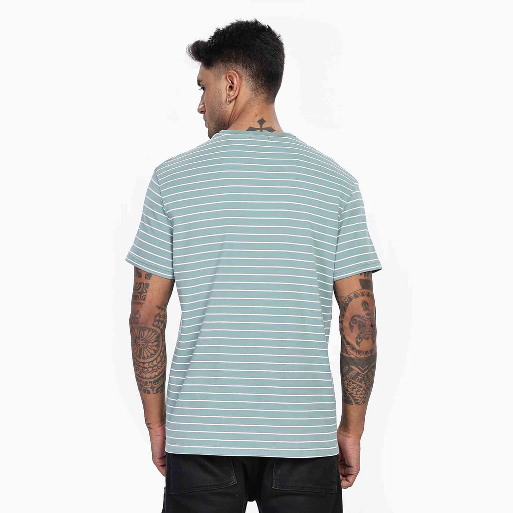 Classic Soft Stripe Crew Neck T-Shirt