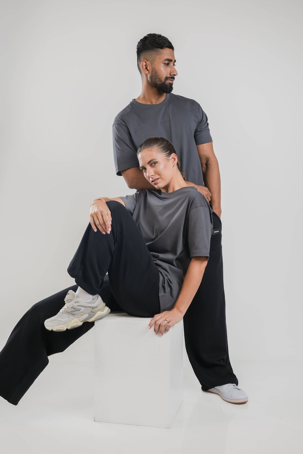 Radiant Dark Grey Tee