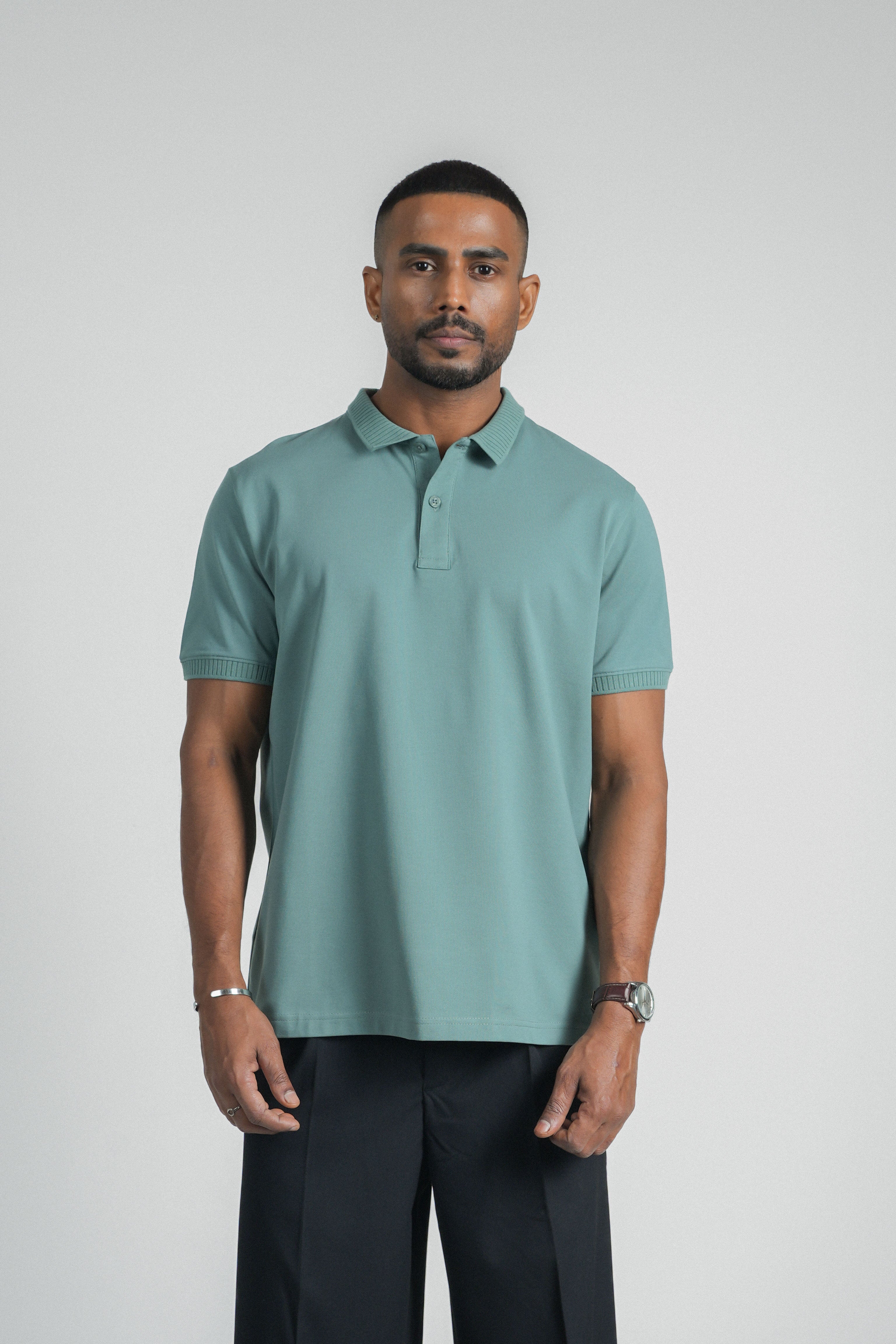 Regular Polo Collar T- Shirt