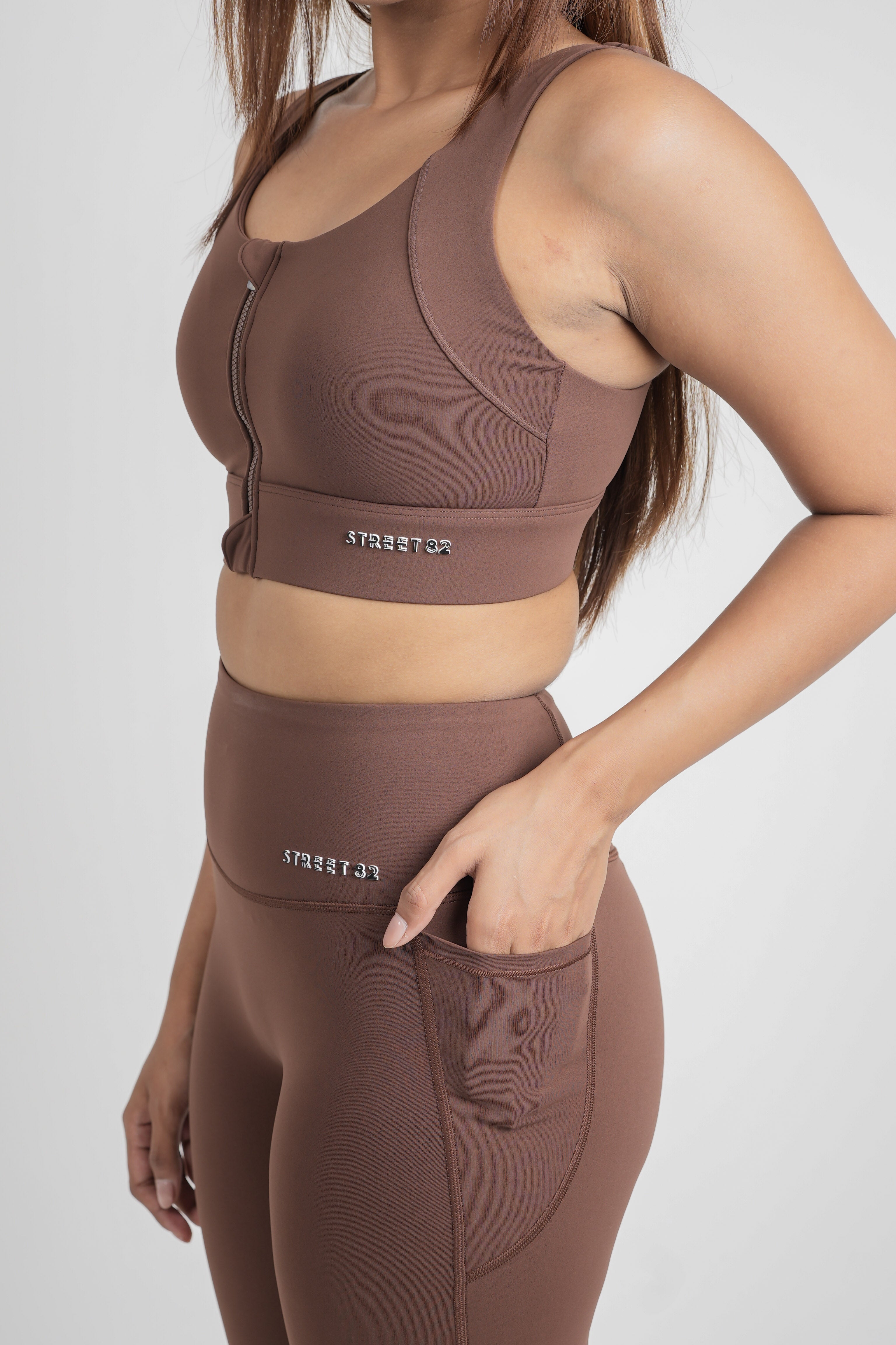 Sculpt Zip Bra