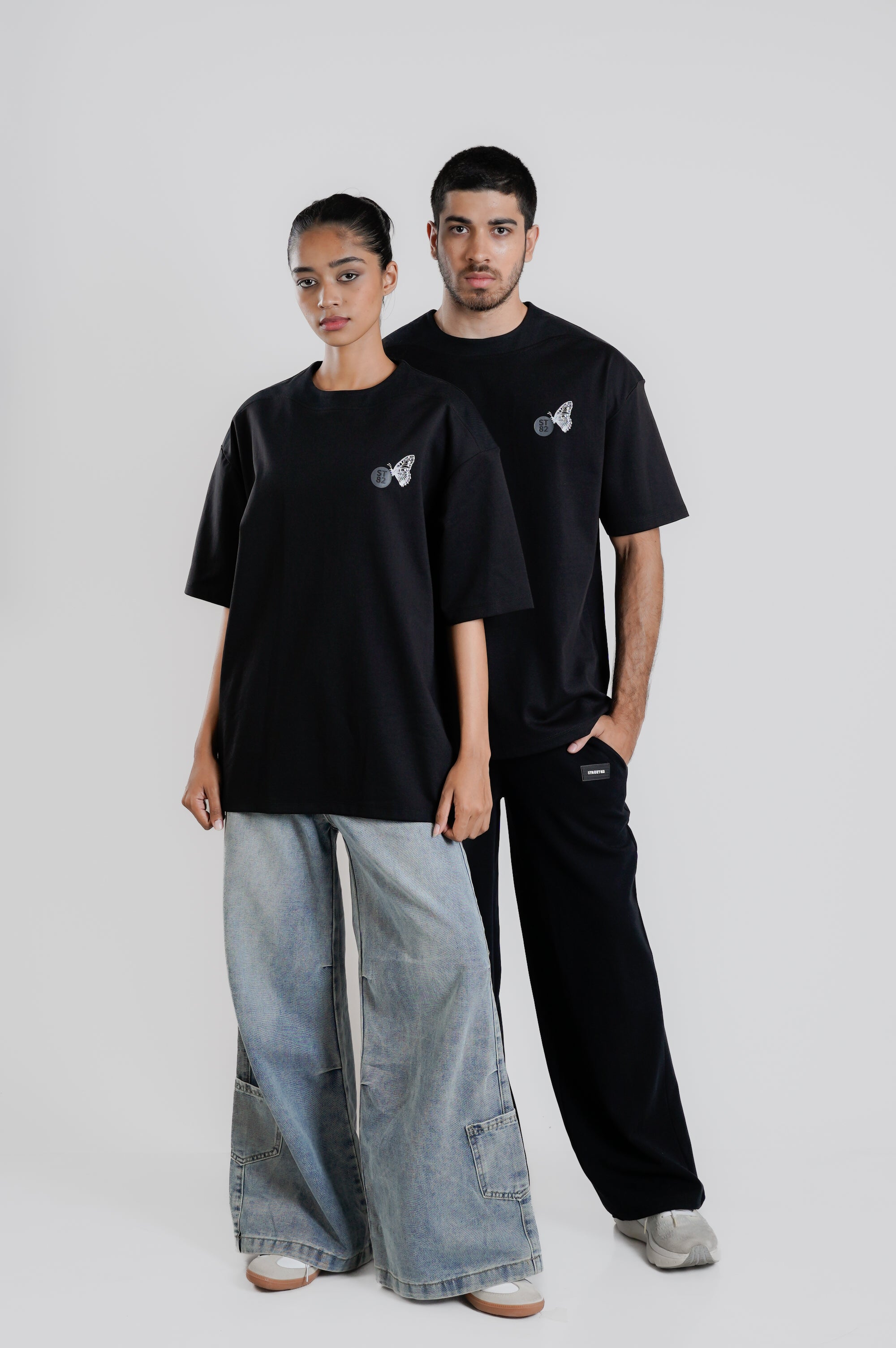 Green Veil Oversize Tee