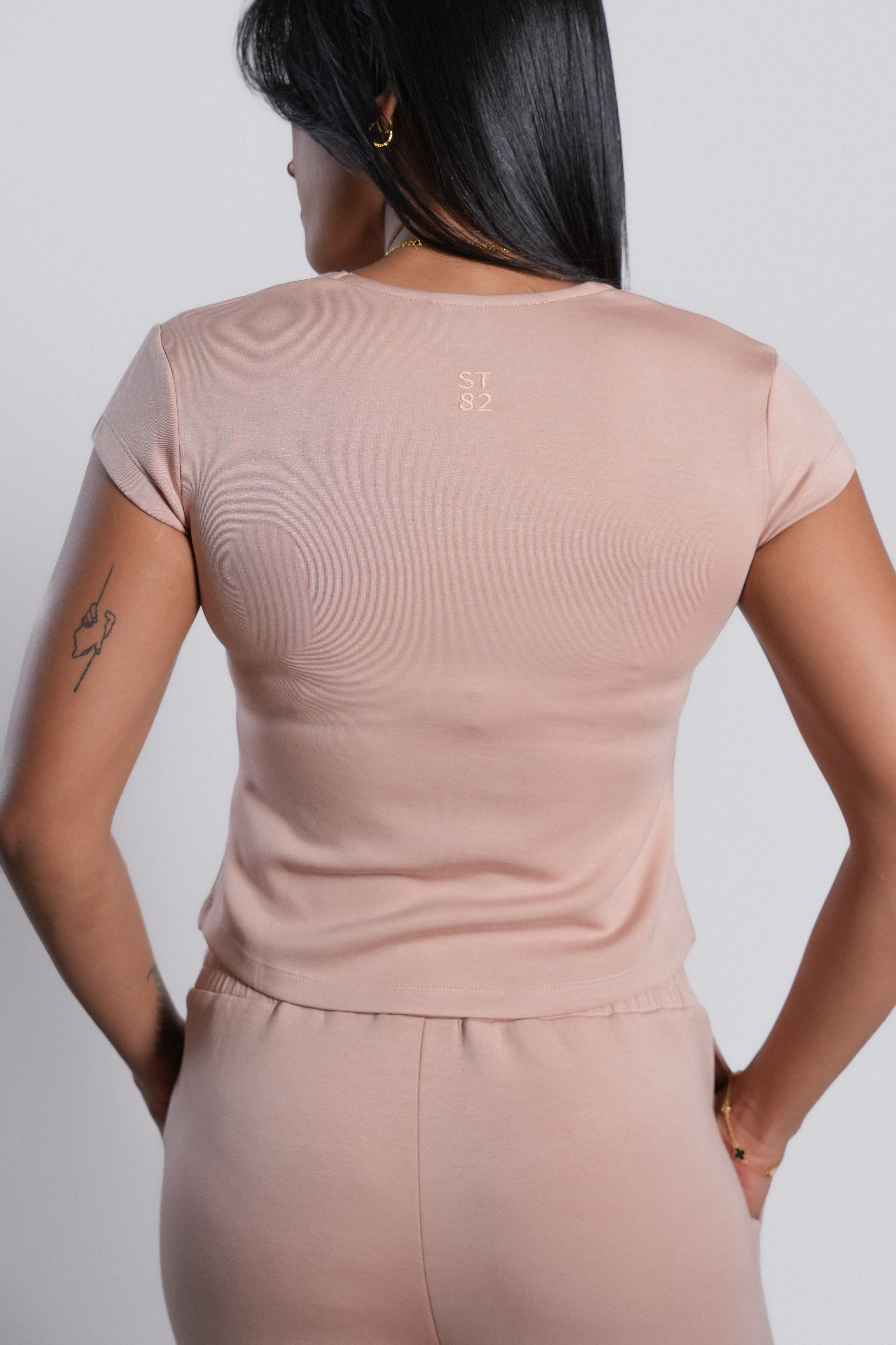 Serene Squre Neck Tee