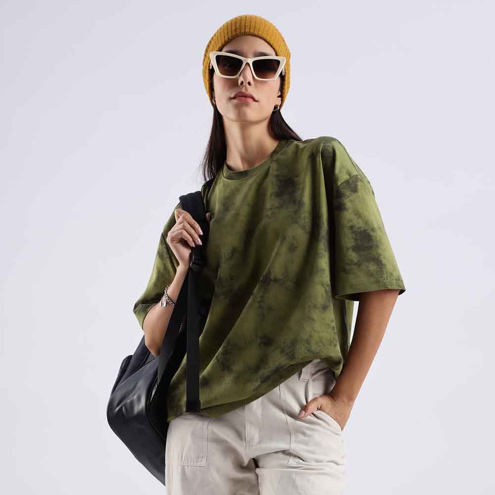 Unisex Smoked Oversized T-shirt