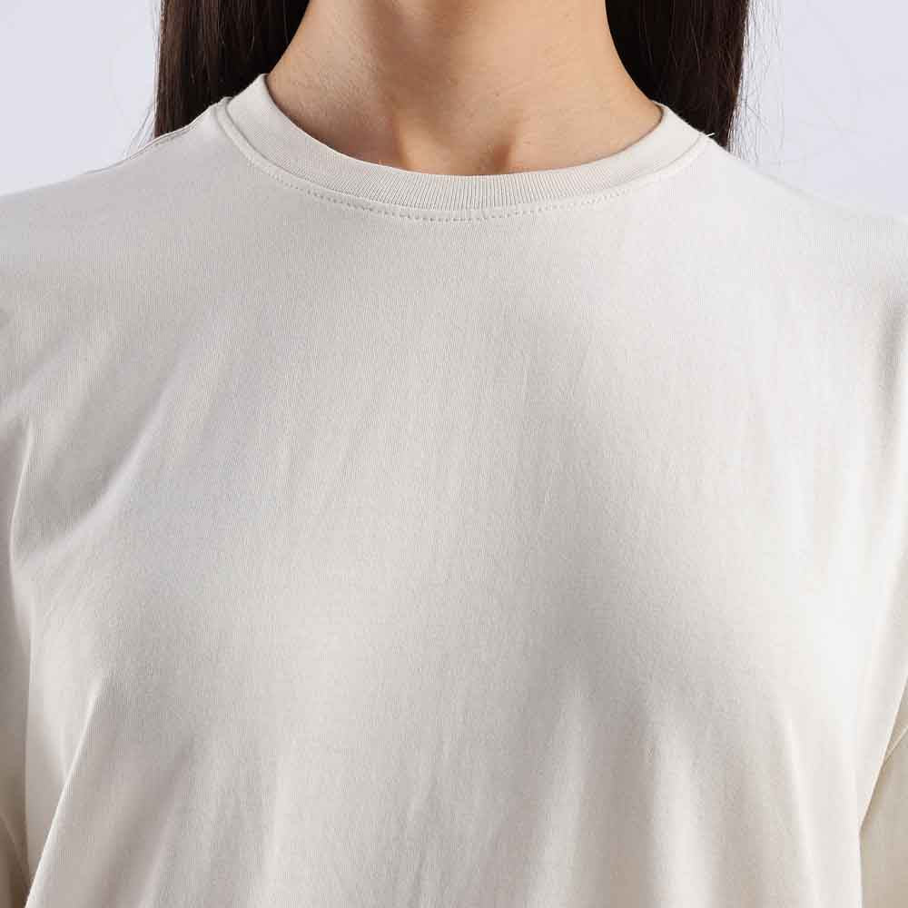 Unisex Rubber Print Embroidery Oversized T shirt