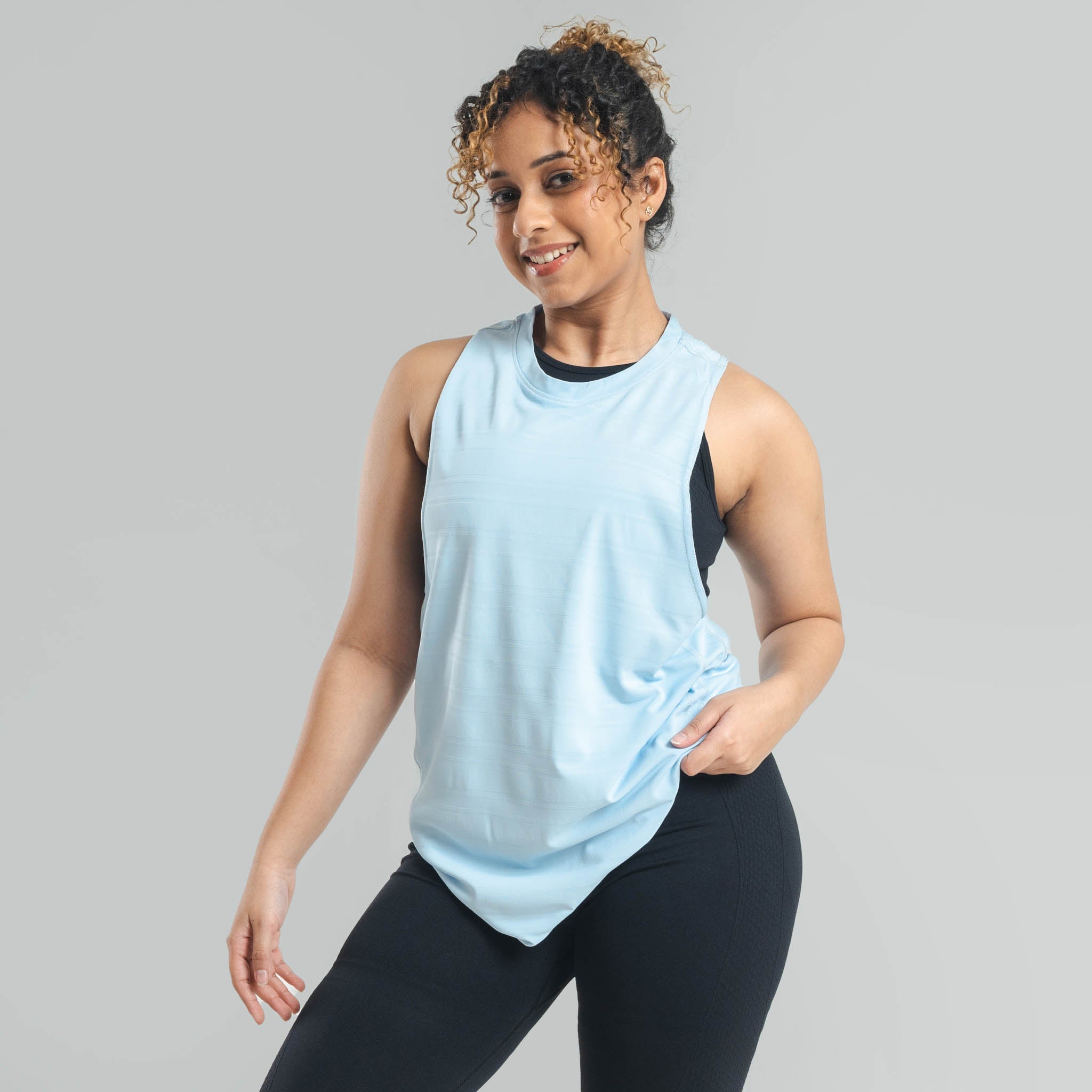 Tank Top with Side Seam Stitch