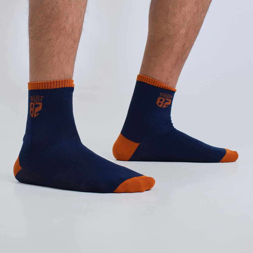 Cotton Fabric Free Size Ankle Length Casual & Formal Wear Unisex Socks