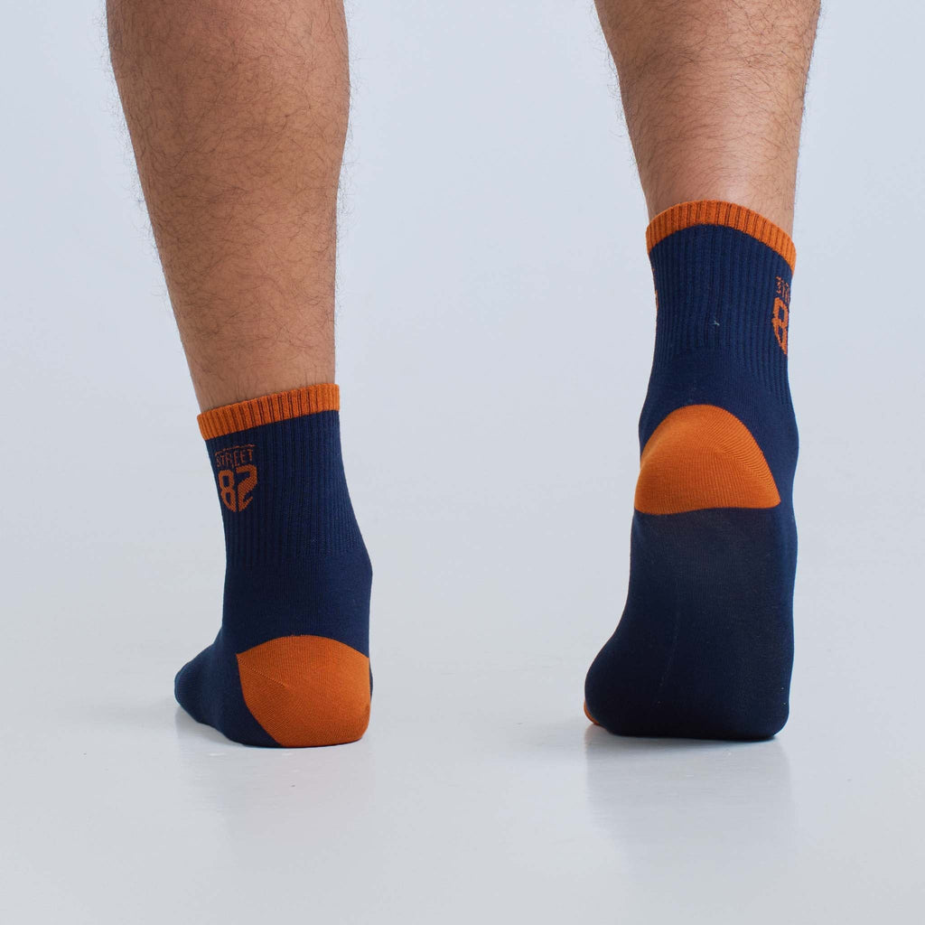 Cotton Fabric Free Size Ankle Length Casual & Formal Wear Unisex Socks