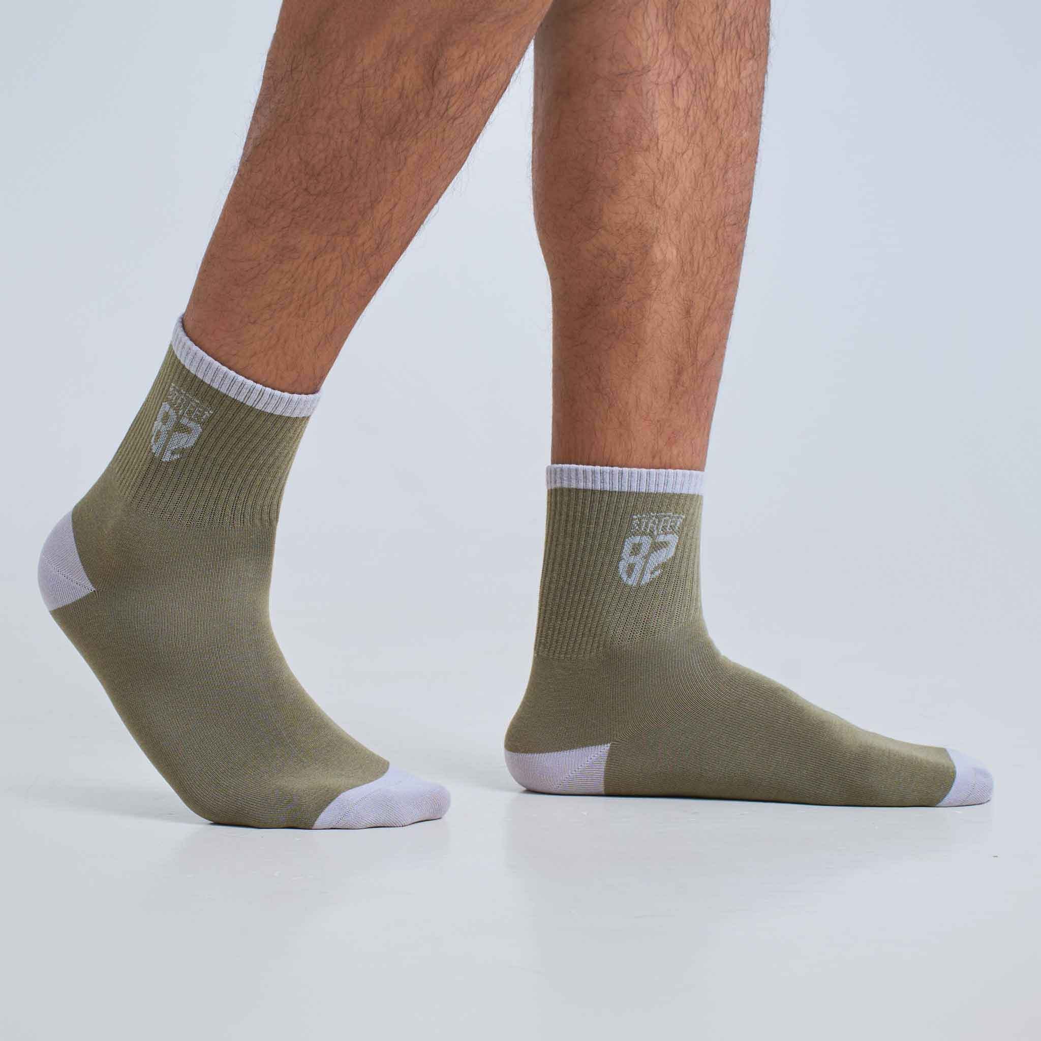 Cotton Fabric Free Size Ankle Length Casual & Formal Wear Unisex Socks